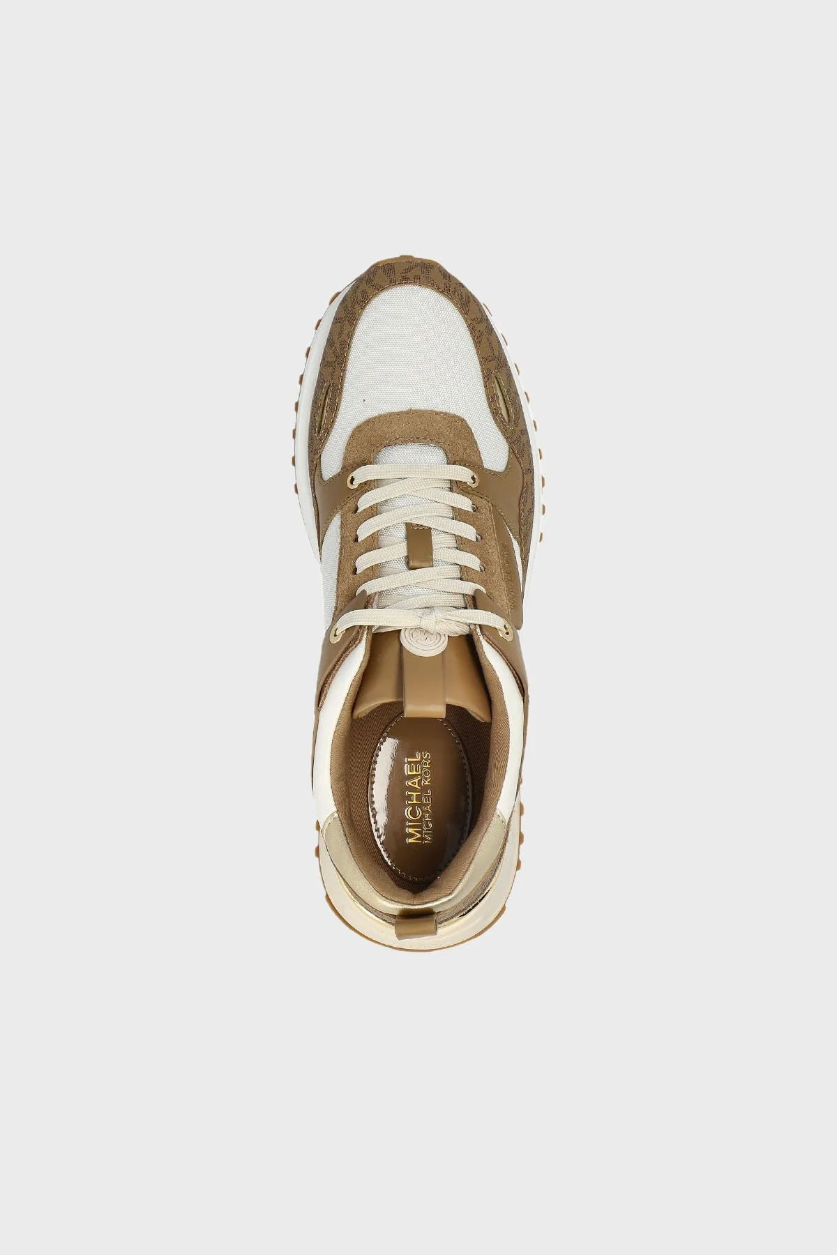 Michael Kors Logolu Kalın Taban Sneaker 43F1THFS2B293 Kadın Ayakkabı 43F1THFS2B 293 TABA - 6
