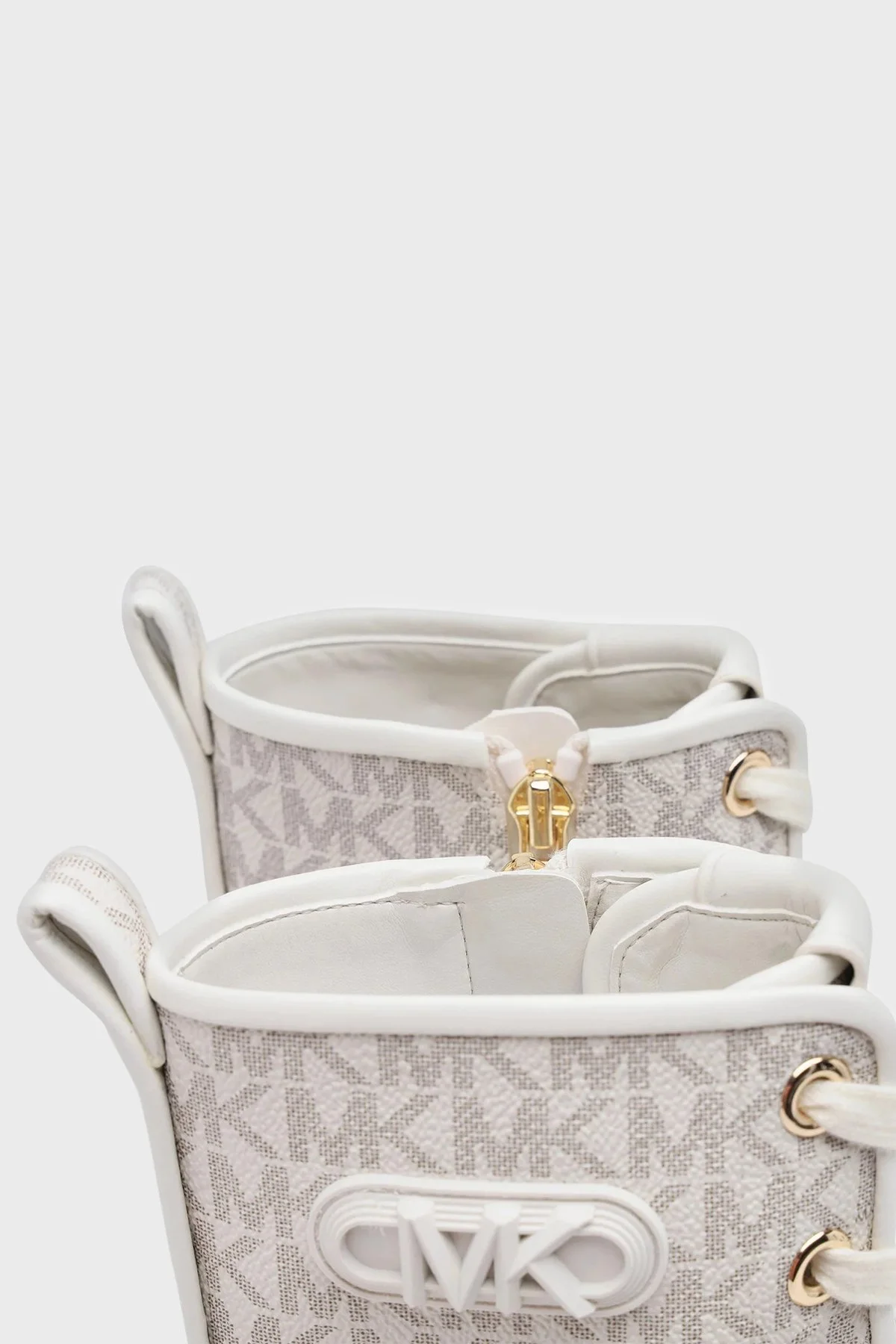 Michael Kors Kalın Tabanlı Fermuarlı 40F3HYME5B150 Kadın Bot 40F3HYME5B 150 EKRU - 5