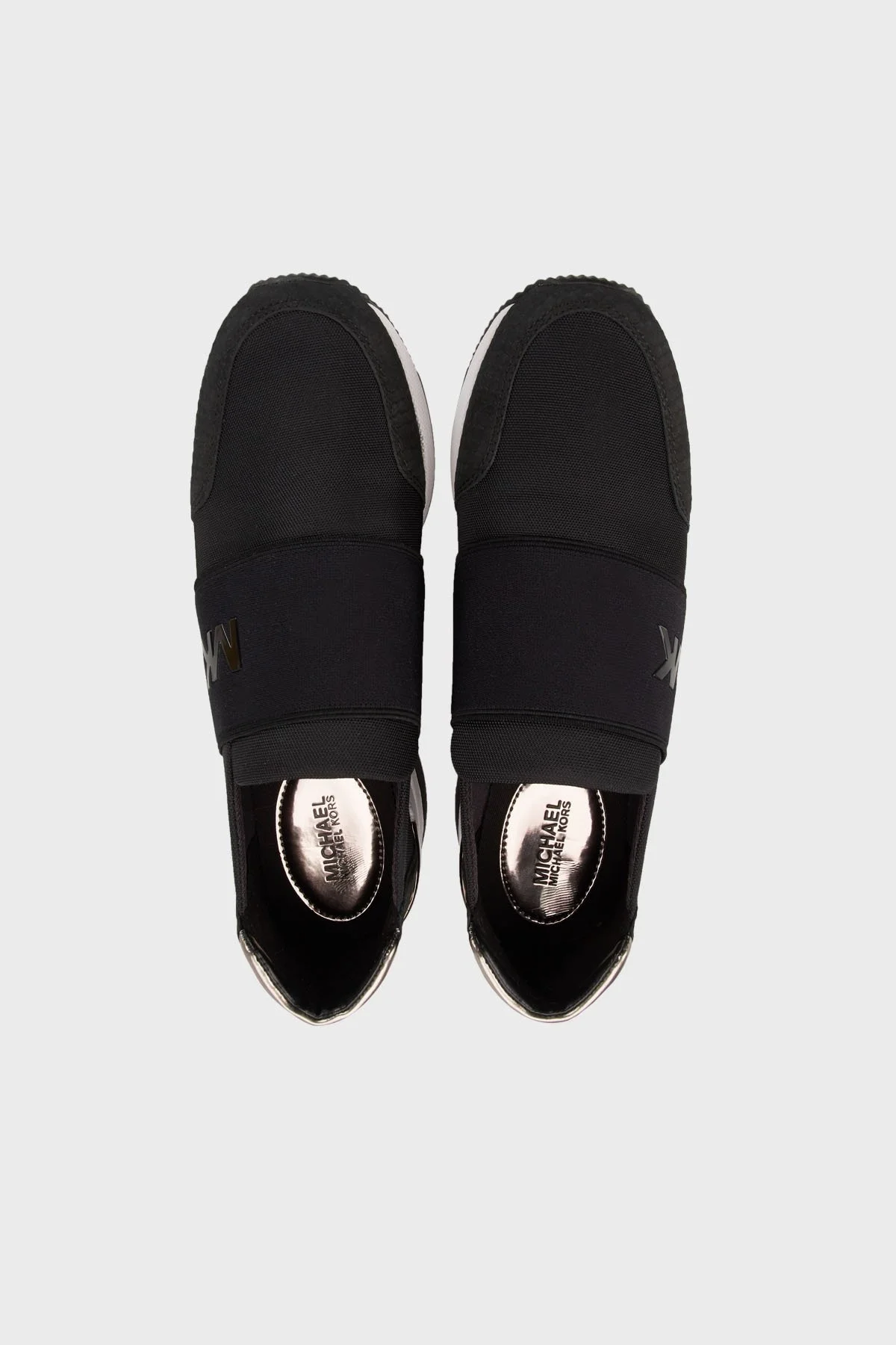 Michael Kors Logolu Kalın Tabanlı Sneaker 43T0FXFS5040 Bayan Ayakkabı 43T0FXFS5D 040 B SİYAH - 5