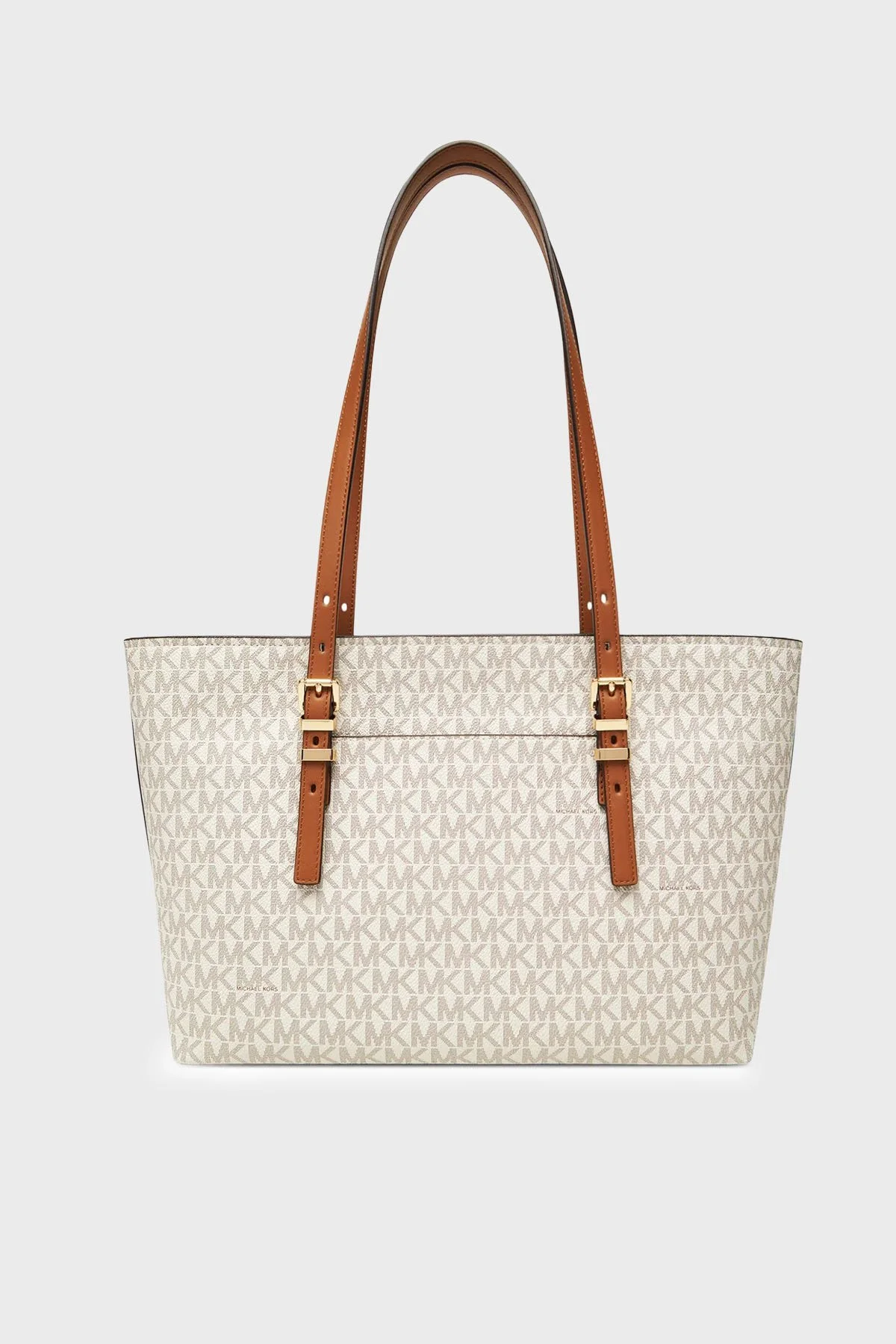 Michael Kors Logolu Omuz Askılı 30T5GQNT2B149 Kadın Çanta 30T5GQNT2B 149 Ekru - 3