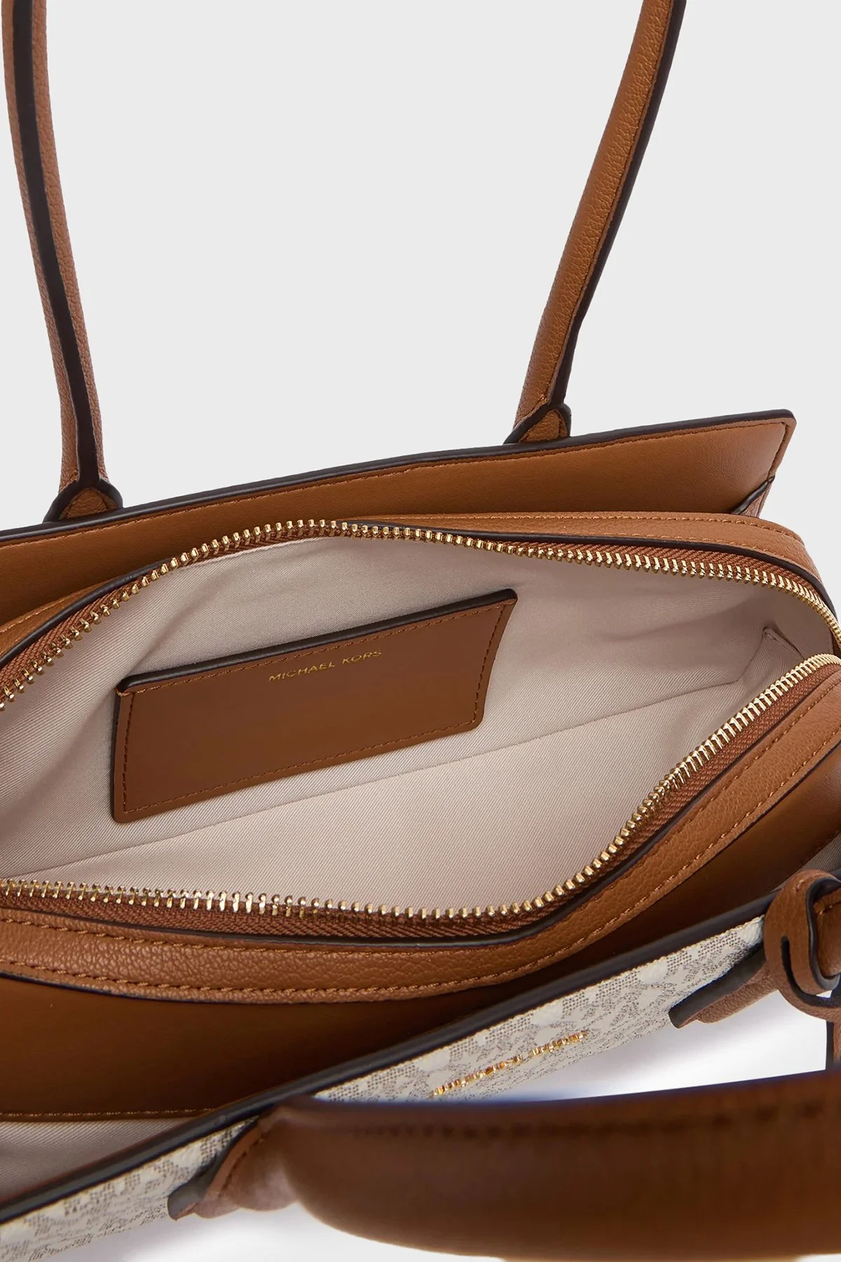 Michael Kors Logolu Omuz Askılı 30T6G9IT0B149 Kadın Çanta 30T6G9IT0B 149 Ekru - 5