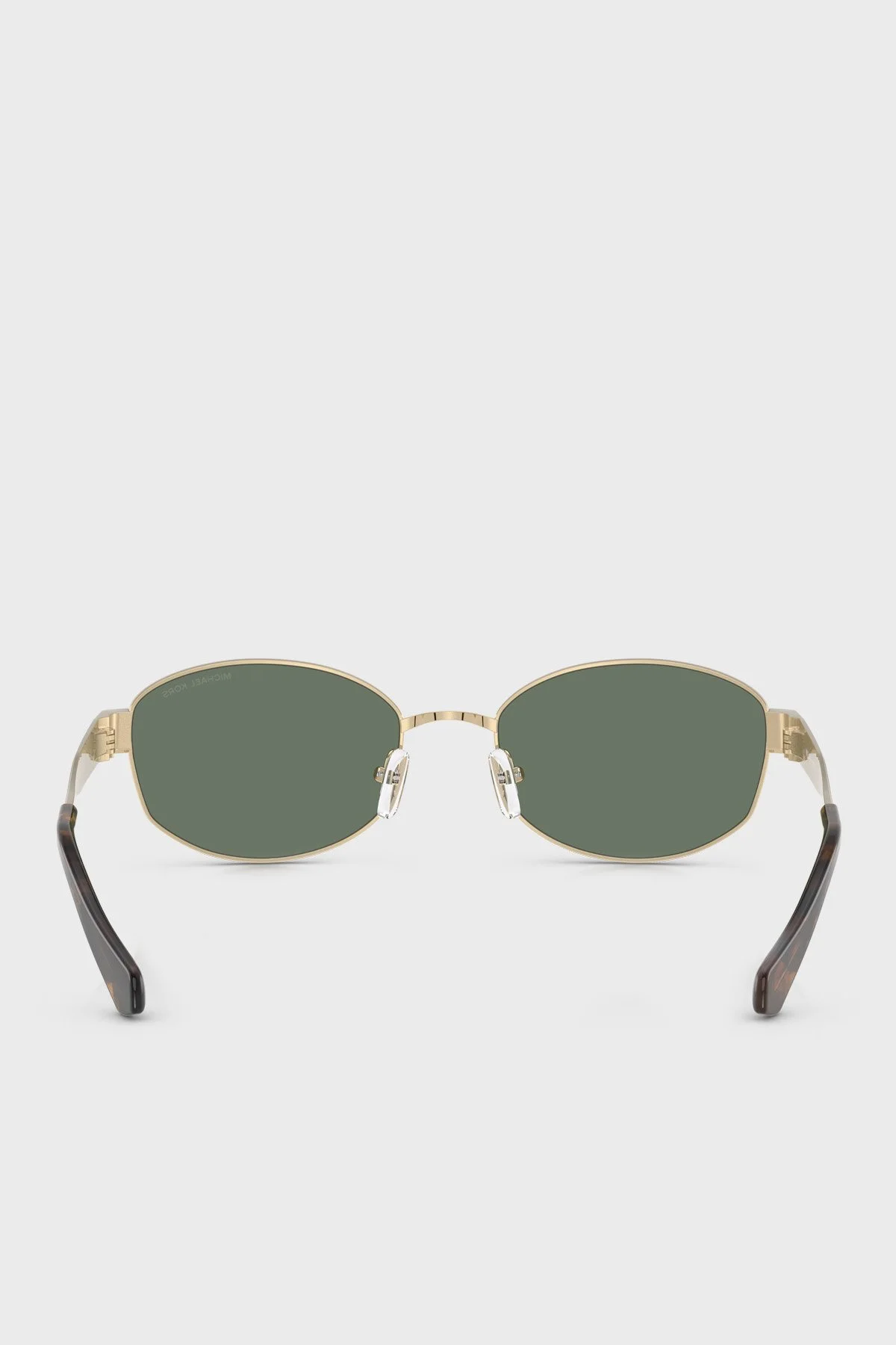 Michael Kors Logolu Oval Güneş 0MK116110143H56 Kadın Gözlük 0MK1161 10143H 56 Altın - 2