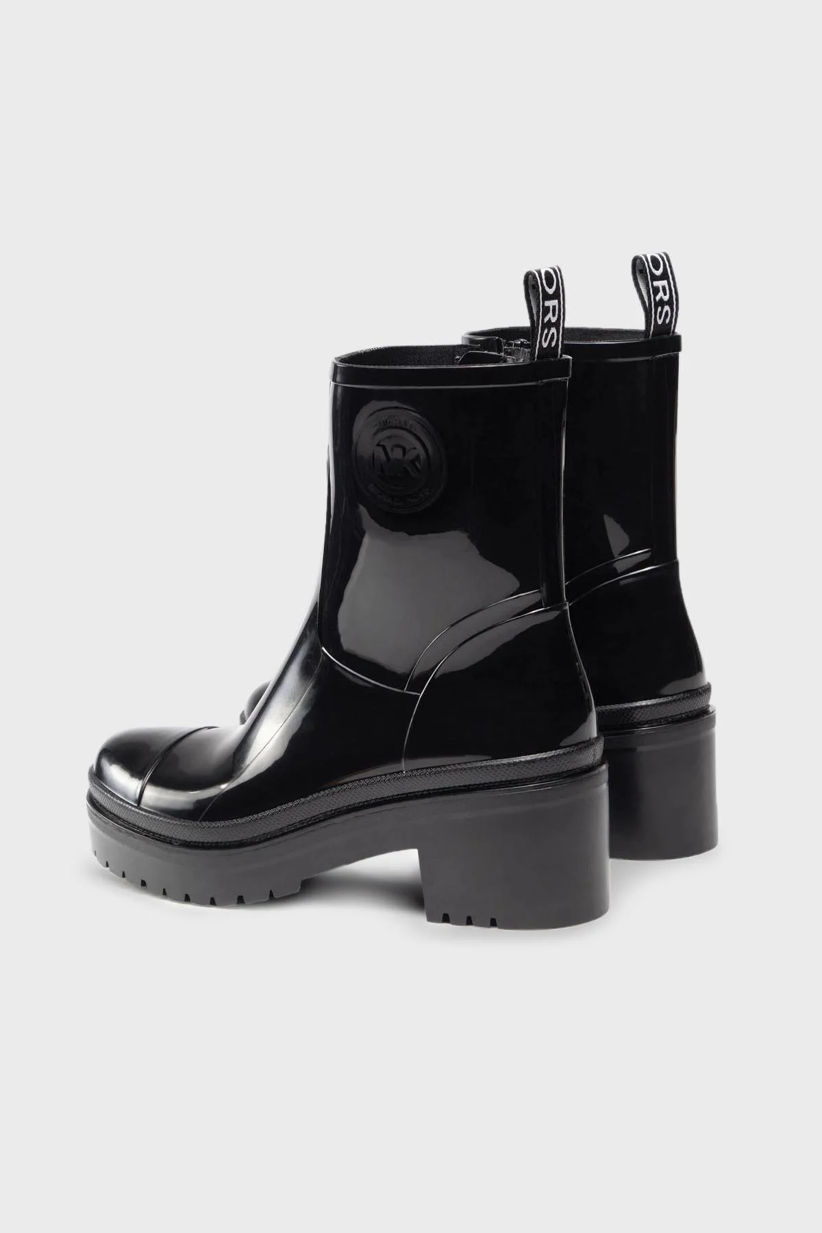 Michael Kors Parlak Görünümlü Fermuarlı 40F3KSMB5Q001 Bayan Bot 40F3KSMB5Q 001 SİYAH - 3