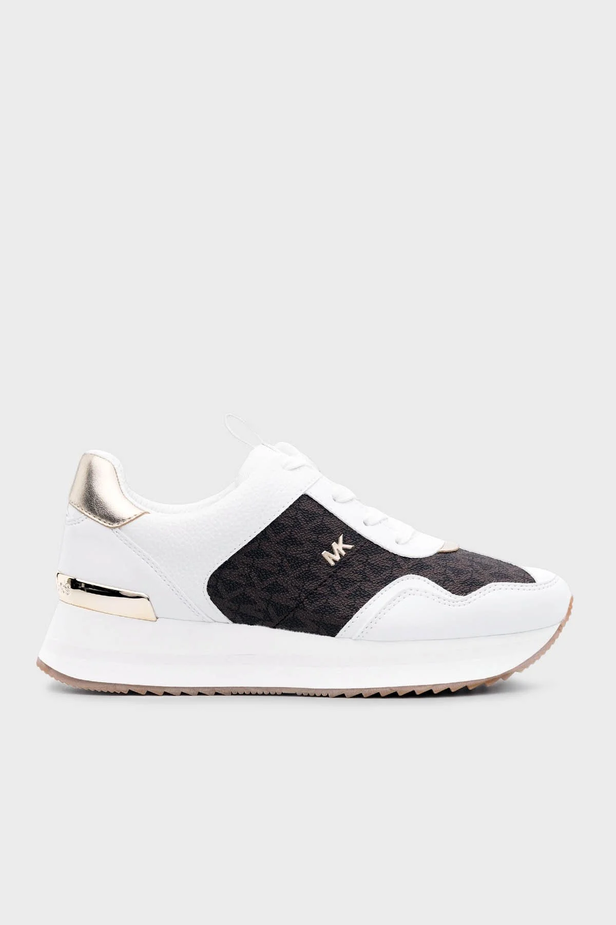 Michael Kors Logolu Platform Sneaker 43R4RNFSAB200 Kadın Ayakkabı 43R4RNFSAB 200 KAHVE - 1