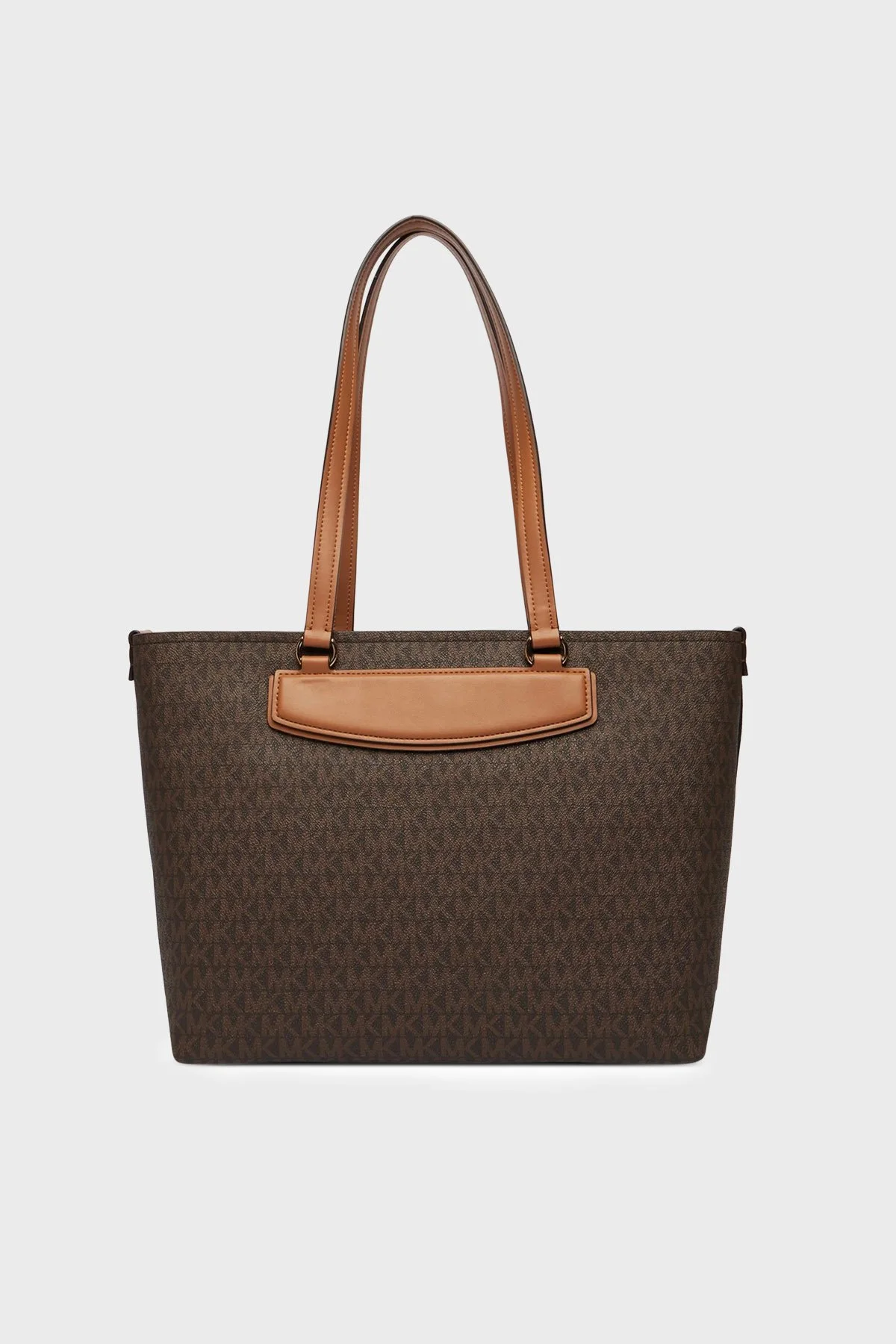 Michael Kors Logolu Sabit Askılı Kadın Çanta 30S6GTVT2B 252 Kahve - 4