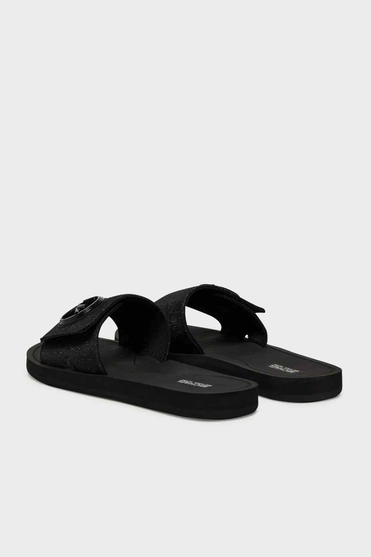 Michael Kors Logolu Simli 40S4MKFA1D001 Bayan Terlik 40S4MKFA1D 001 SİYAH - 10