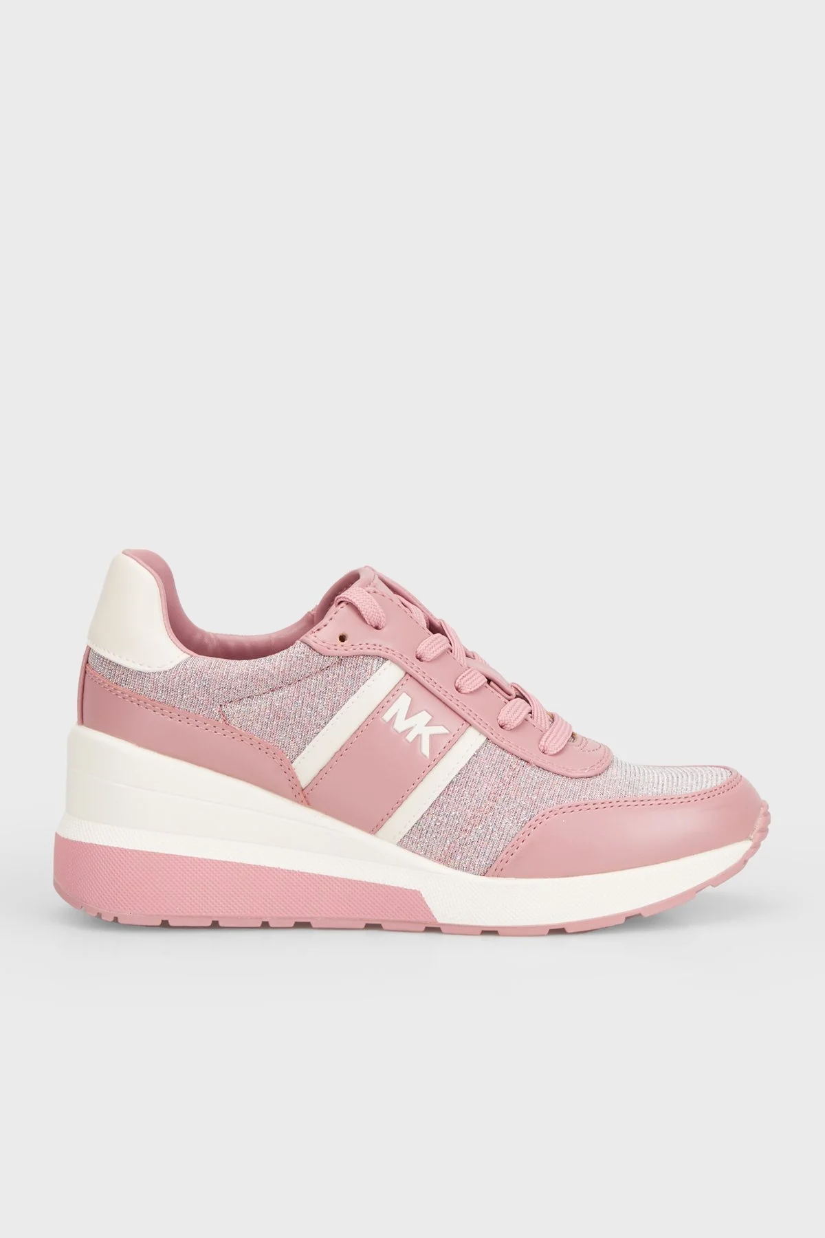 Michael Kors Logolu Sneaker 43F2MBFSDD187 Bayan Ayakkabı 43F2MBFSDD 187 PUDRA - 1