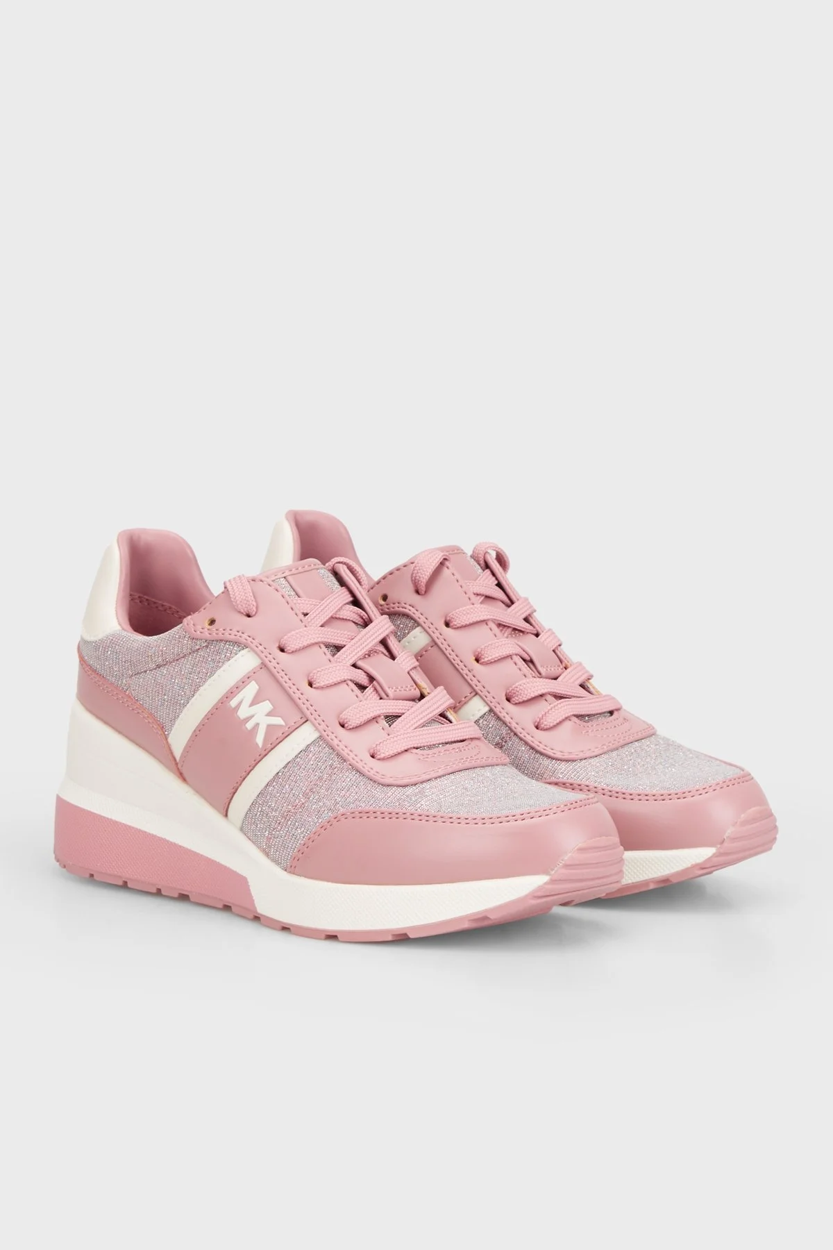 Michael Kors Logolu Sneaker 43F2MBFSDD187 Bayan Ayakkabı 43F2MBFSDD 187 PUDRA - 3