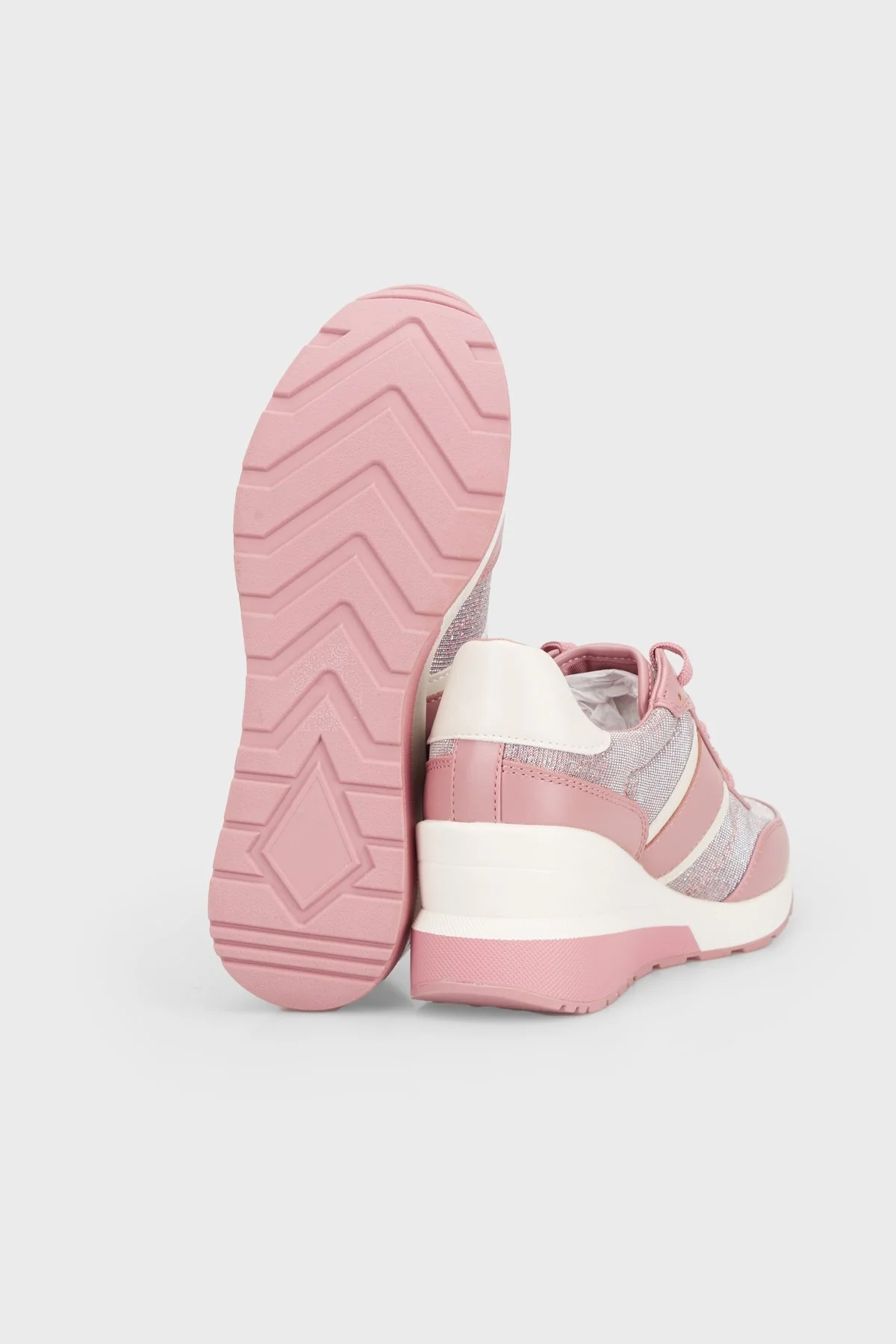 Michael Kors Logolu Sneaker 43F2MBFSDD187 Bayan Ayakkabı 43F2MBFSDD 187 PUDRA - 4