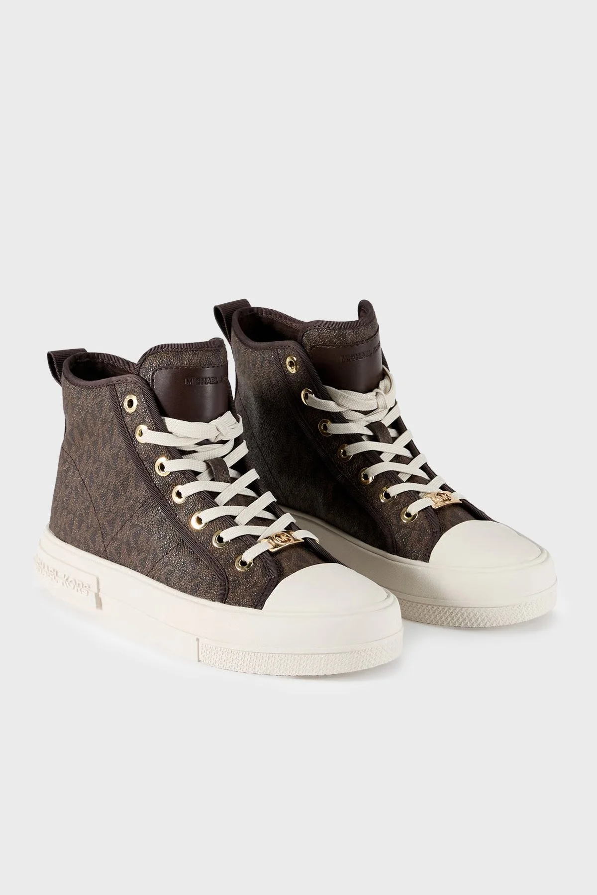 Michael Kors Logolu Sneaker 43F5EYFE5B200 Kadın Ayakkabı 43F5EYFE5B 200 KAHVE - 2