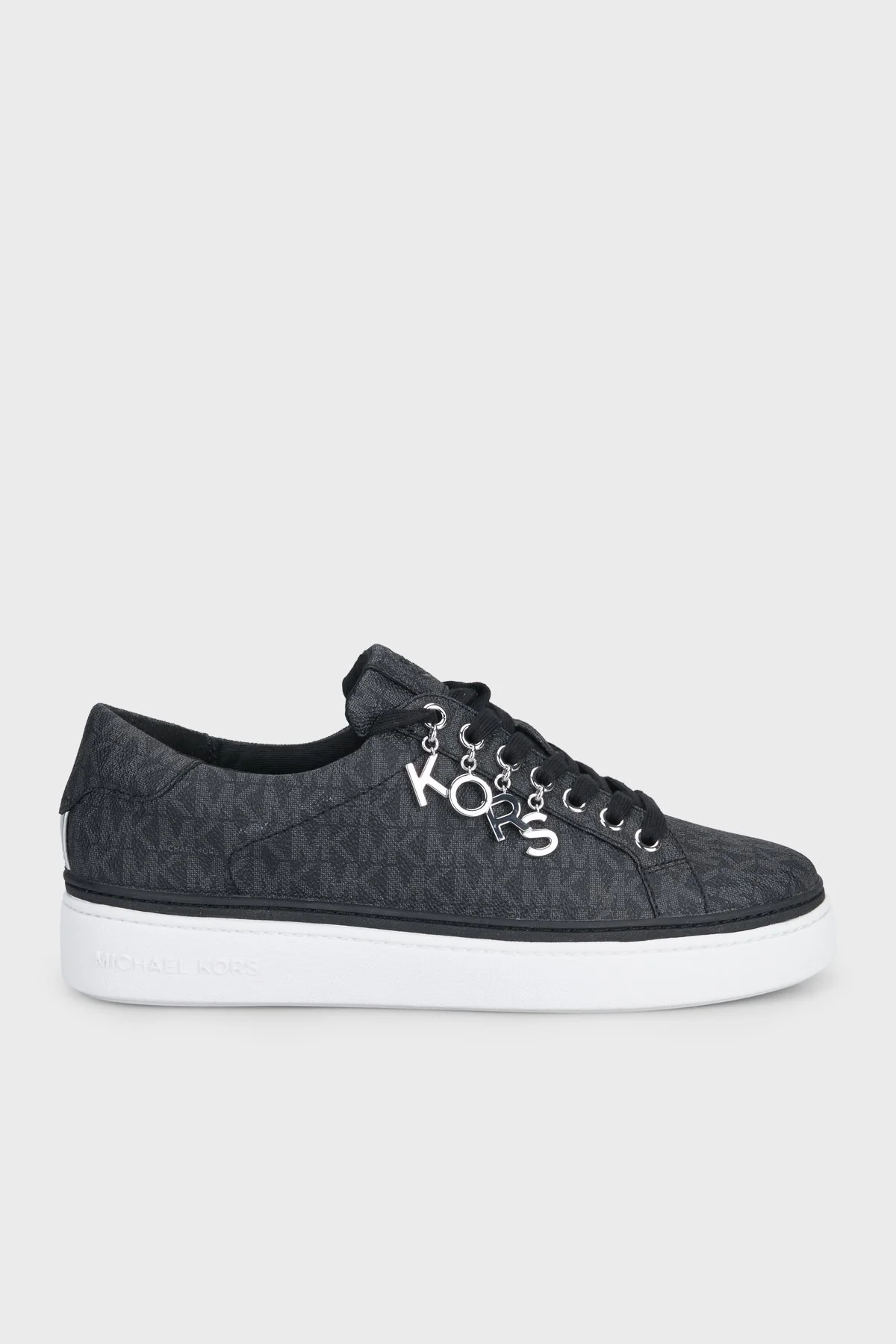 Michael Kors Logolu Sneaker 43R2CHFS4B001 Kadın Ayakkabı 43R2CHFS4B 001 Siyah - 1