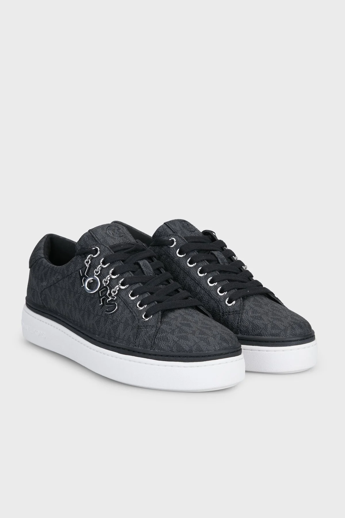 Michael Kors Logolu Sneaker 43R2CHFS4B001 Kadın Ayakkabı 43R2CHFS4B 001 Siyah - 3