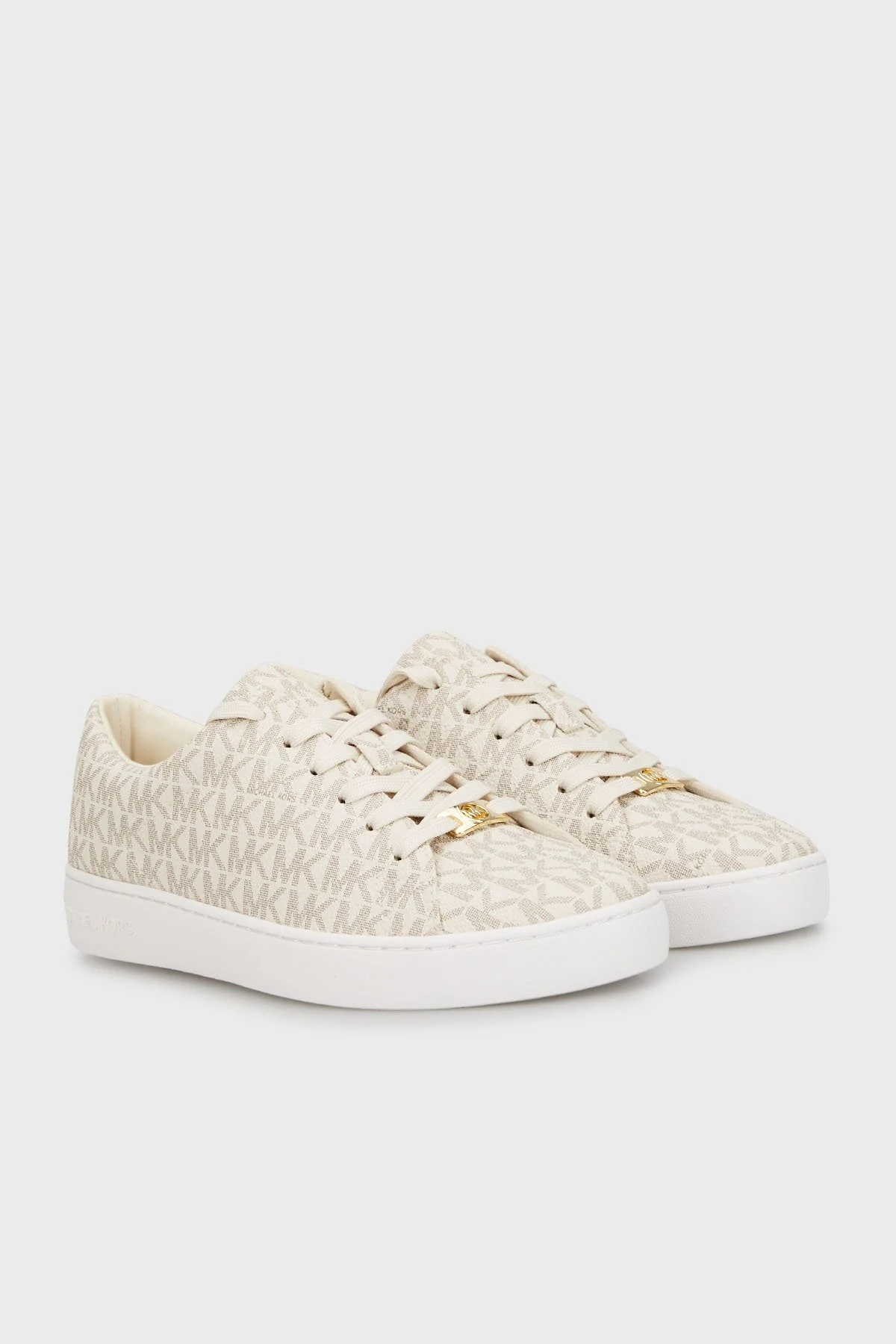Michael Kors Logolu Sneaker 43R4KTFS1B150 Kadın Ayakkabı 43R4KTFS1B 150 BEJ - 3