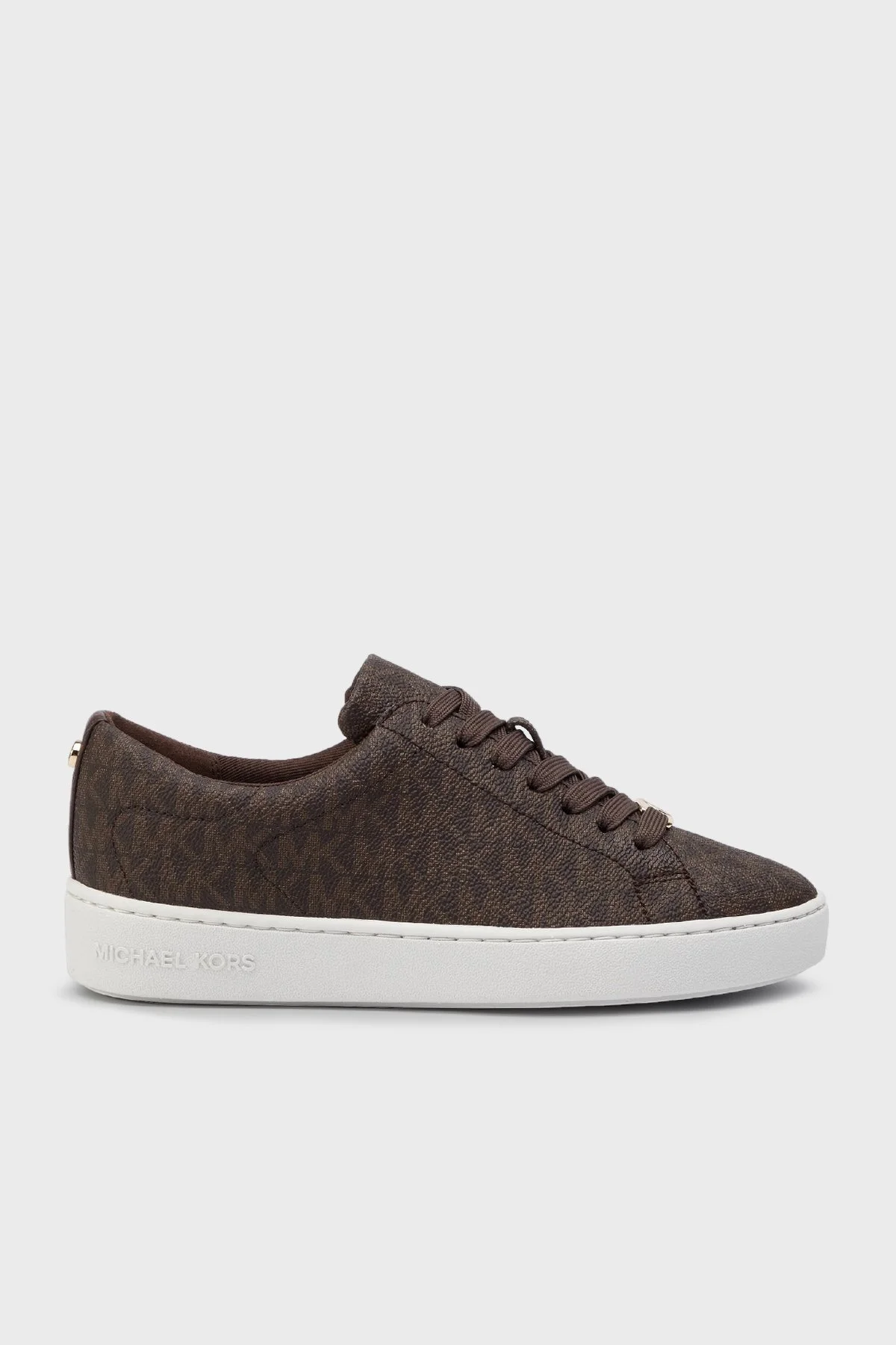 Michael Kors Logolu Sneaker 43R4KTFS1B200 Kadın Ayakkabı 43R4KTFS1B 200 KAHVE - 1