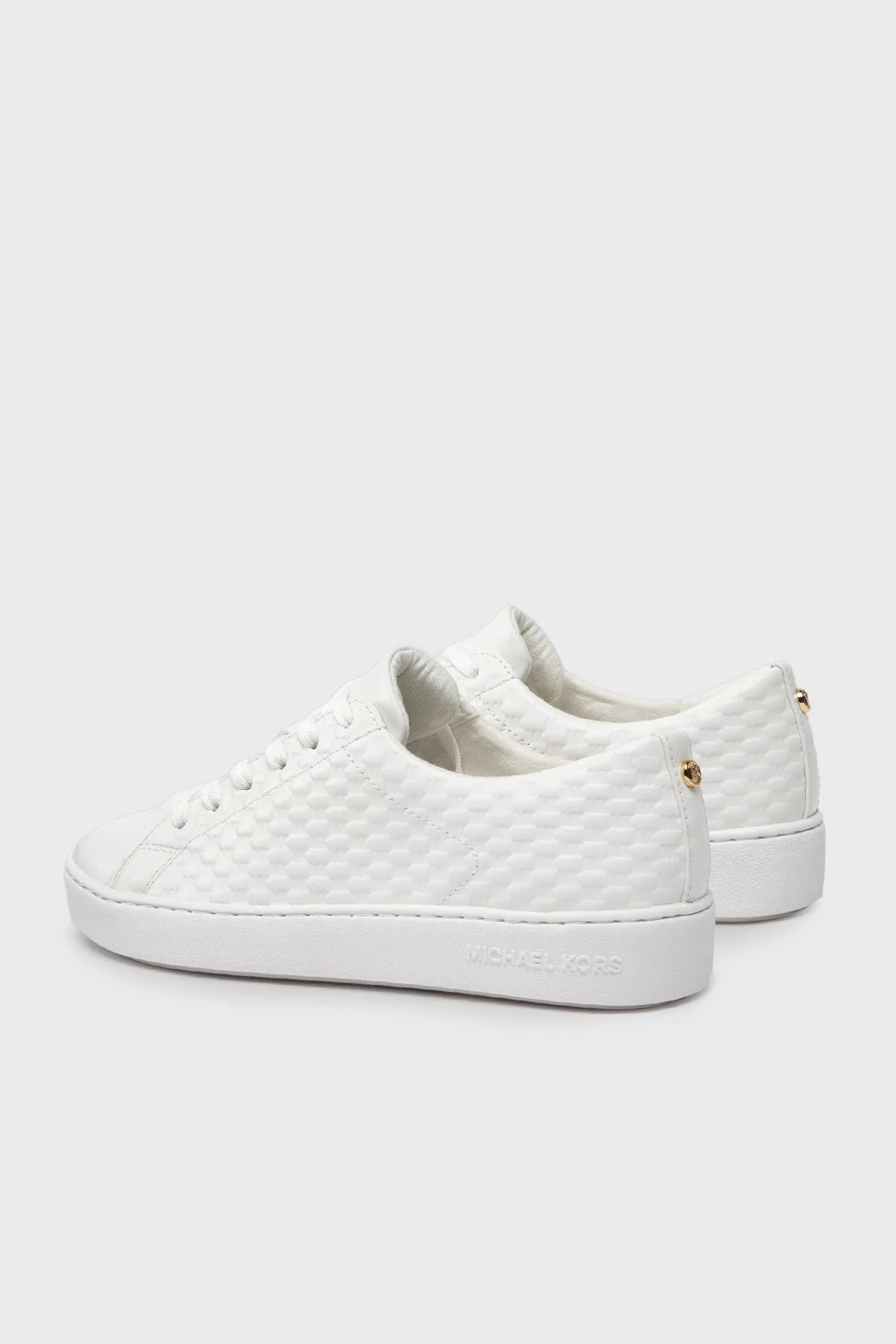Michael Kors Logolu Sneaker 43T2KTFS2L085 Bayan Ayakkabı 43T2KTFS2L 085 BEYAZ - 3