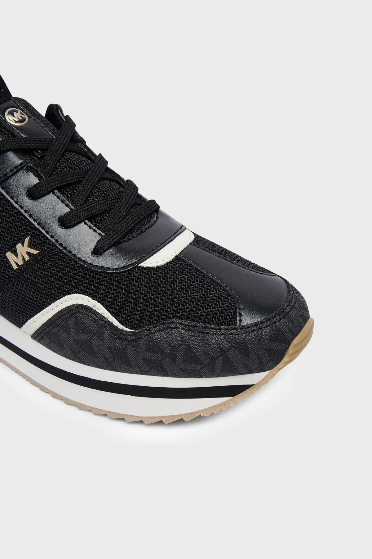 Michael Kors Logolu Sneaker 43T6RNFS1D001 Kadın Ayakkabı 43T6RNFS1D 001 Siyah - 7