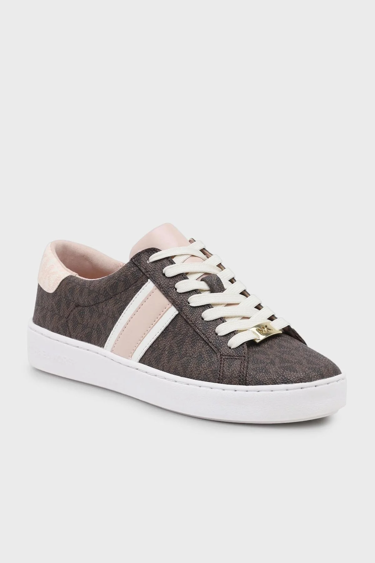 Michael Kors Logolu Sneaker 43F3IRFS1B187 Bayan Ayakkabı 43F3IRFS1B 187 Kahve-Pudra - 6