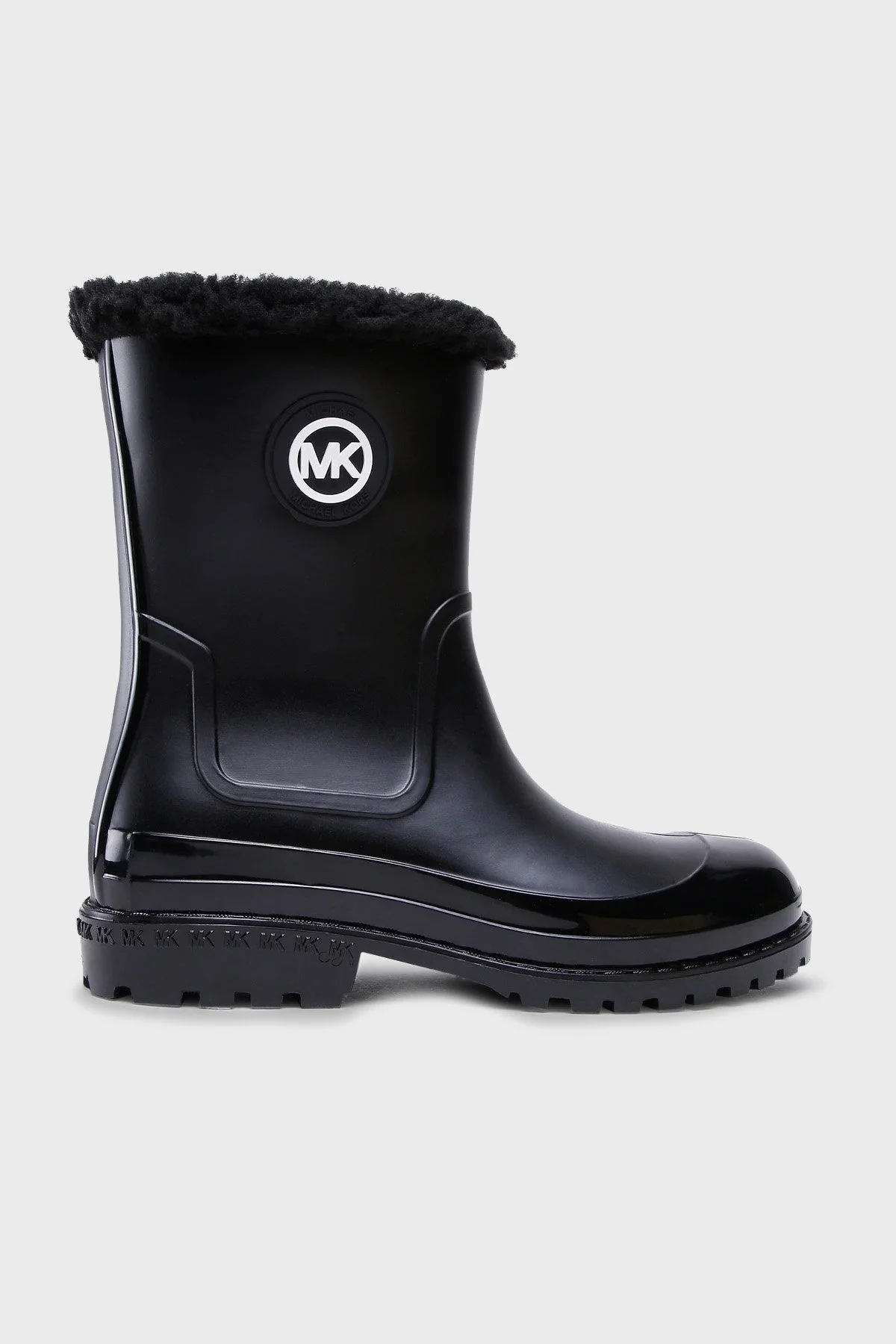 Michael Kors Logolu Suni Kürk Detaylı Bayan Bot 40F2MNFB6Q 012 SİYAH - 1