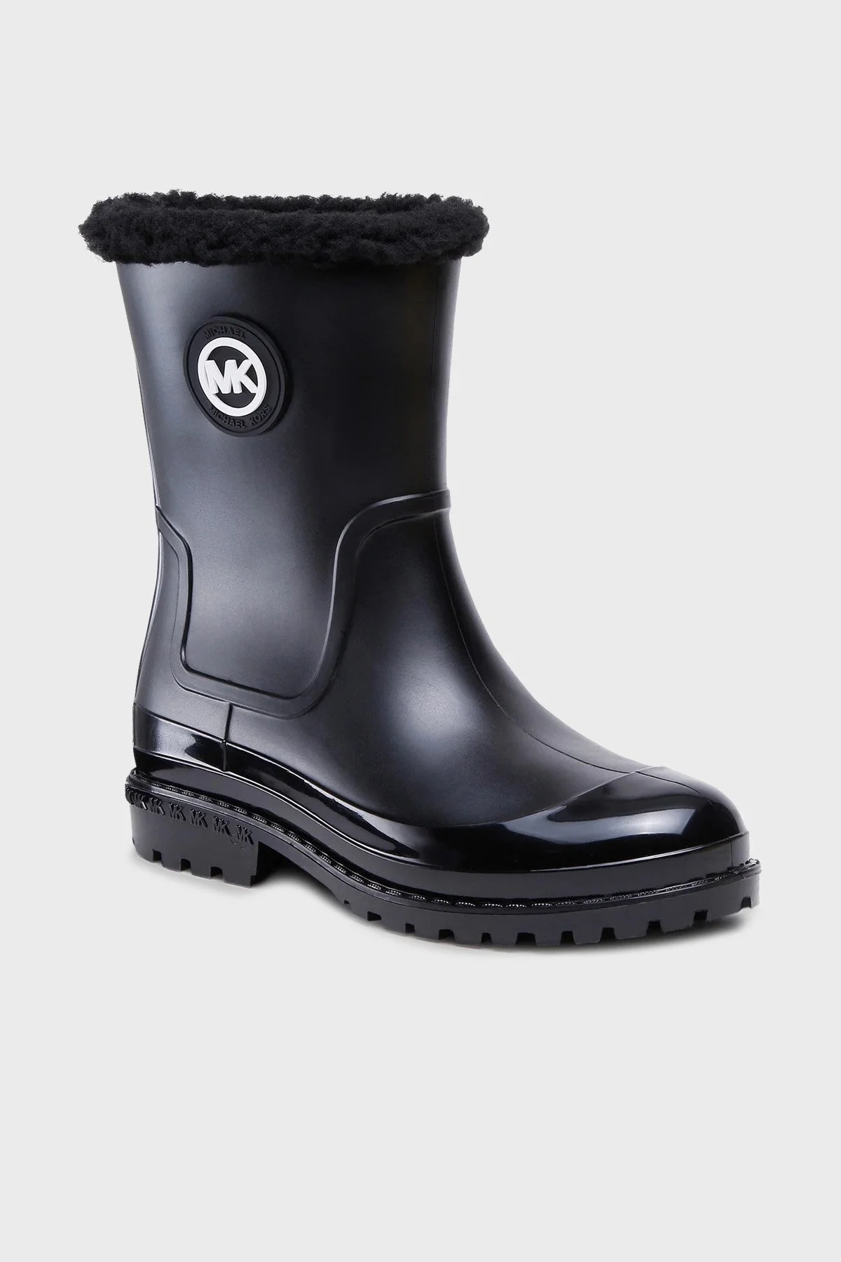 Michael Kors Logolu Suni Kürk Detaylı Bayan Bot 40F2MNFB6Q 012 SİYAH - 2