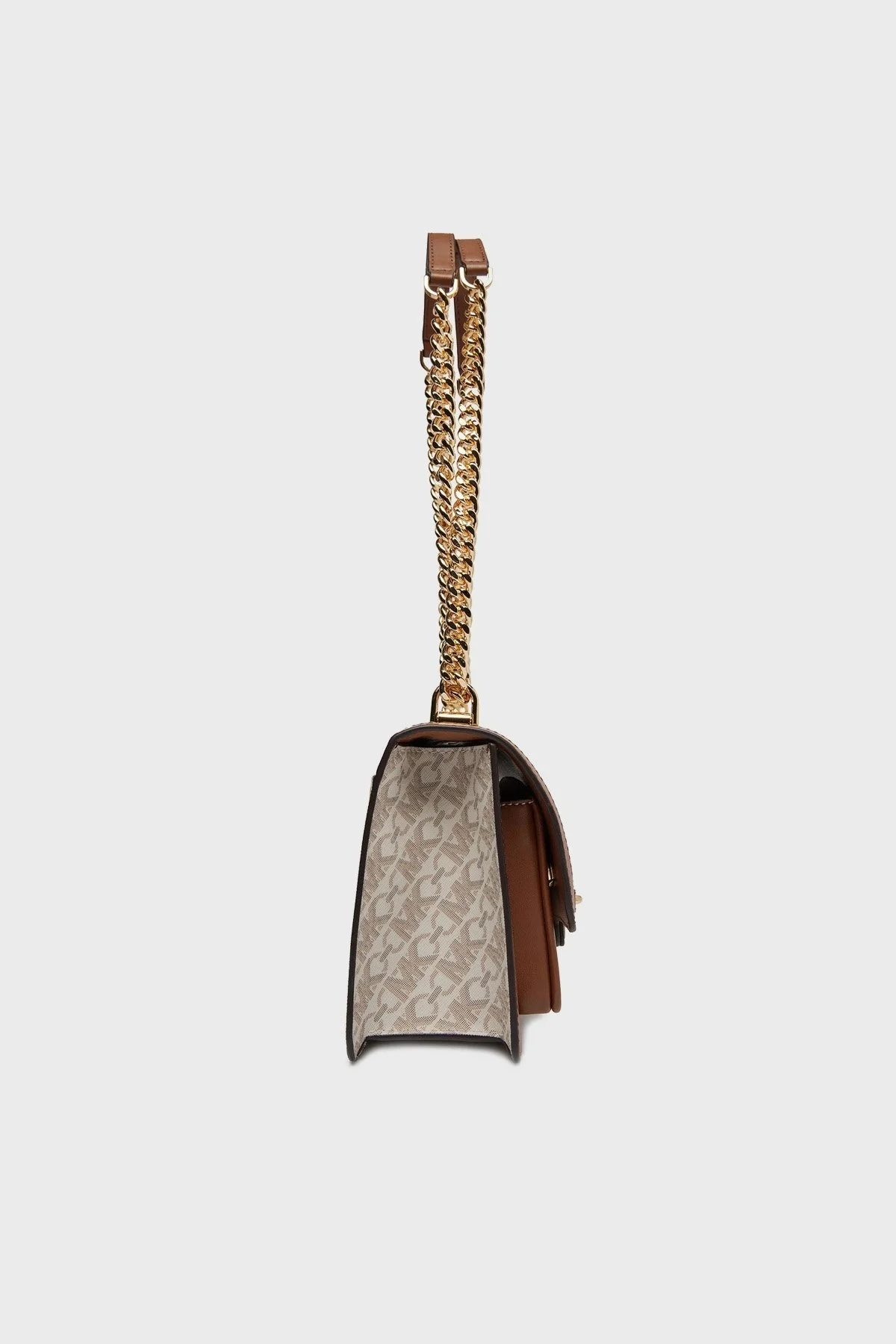 Michael Kors Logolu Zincir Askılı 30R4G7HL3B099 Bayan Çanta 30R4G7HL3B 099 BEJ - 5