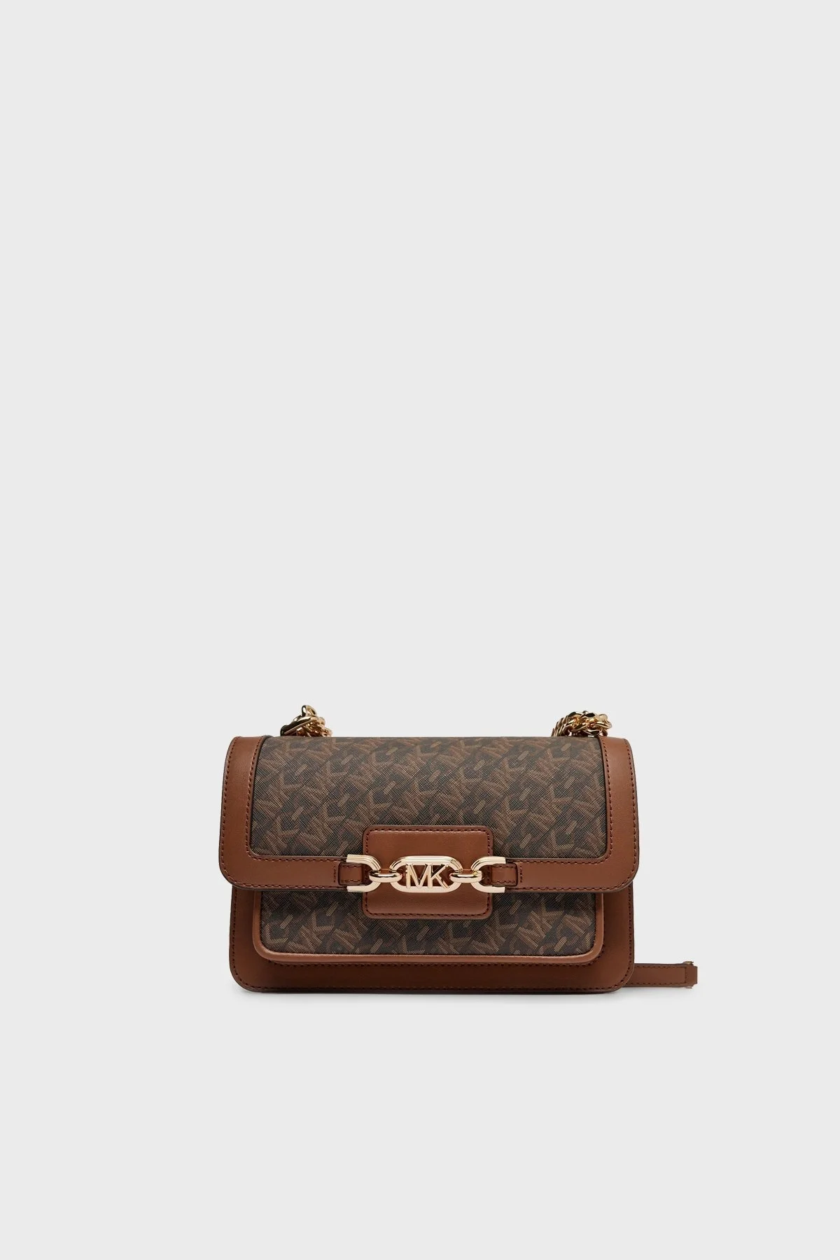 Michael Kors Logolu Zincir Askılı 30R4G7HL3B227 Bayan Çanta 30R4G7HL3B 227 KAHVE - 3