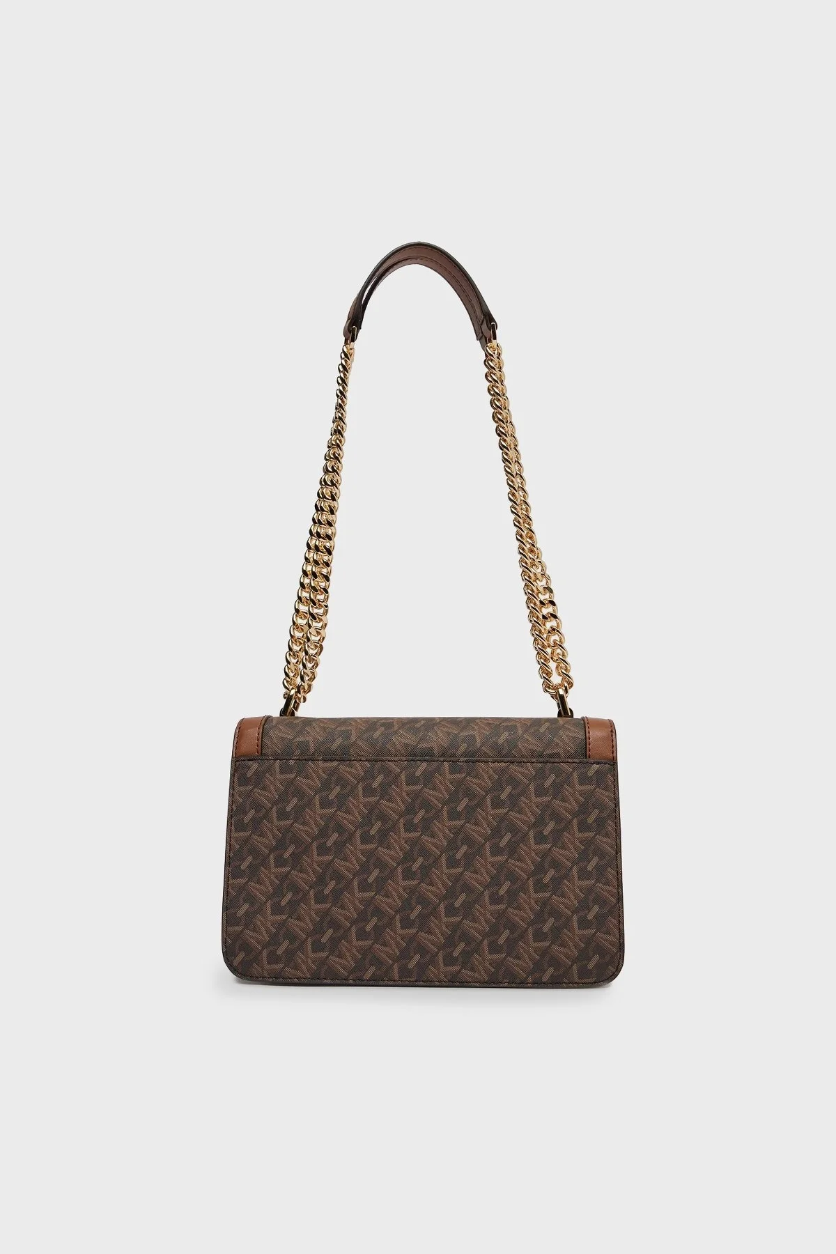 Michael Kors Logolu Zincir Askılı 30R4G7HL3B227 Bayan Çanta 30R4G7HL3B 227 KAHVE - 5