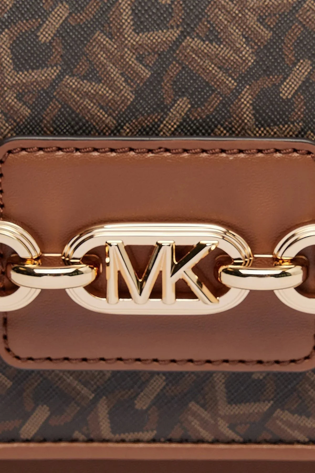 Michael Kors Logolu Zincir Askılı 30R4G7HL3B227 Bayan Çanta 30R4G7HL3B 227 KAHVE - 6