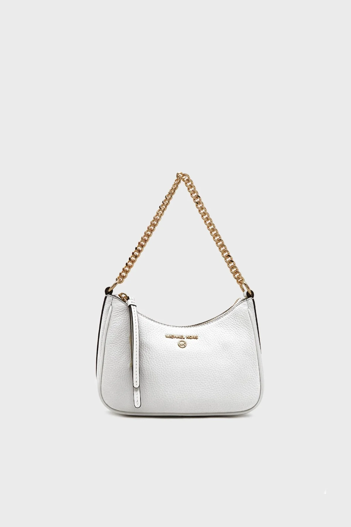 Michael Kors Logolu Zincir Askılı 32F3GT9C1L085 Bayan Çanta 32F3GT9C1L 085 BEYAZ - 1
