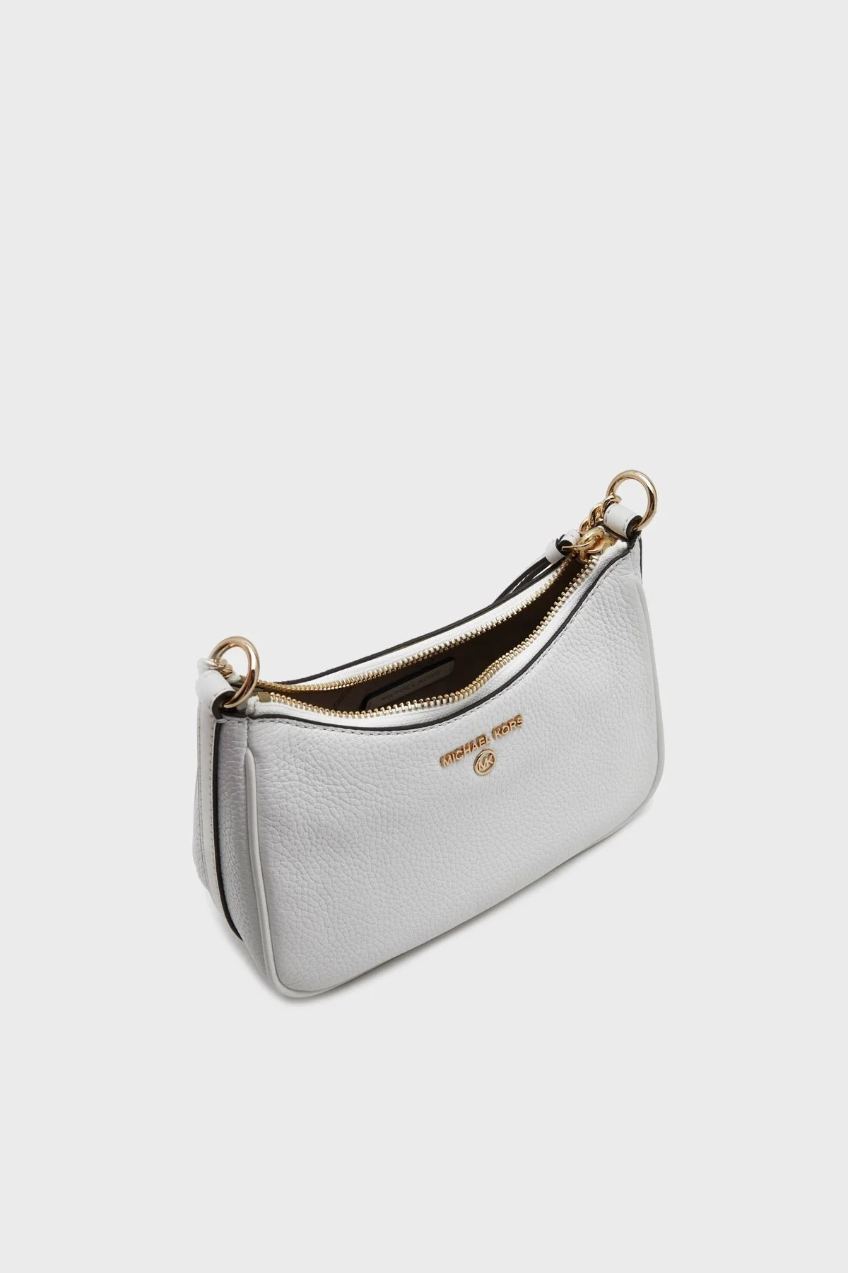 Michael Kors Logolu Zincir Askılı 32F3GT9C1L085 Bayan Çanta 32F3GT9C1L 085 BEYAZ - 5