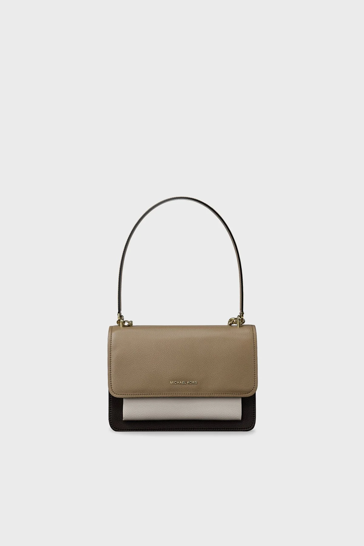 Michael Kors Logolu Zincir Askılı 32F5GC7C1T293 Kadın Çanta 32F5GC7C1T 293 TOPRAK - 1