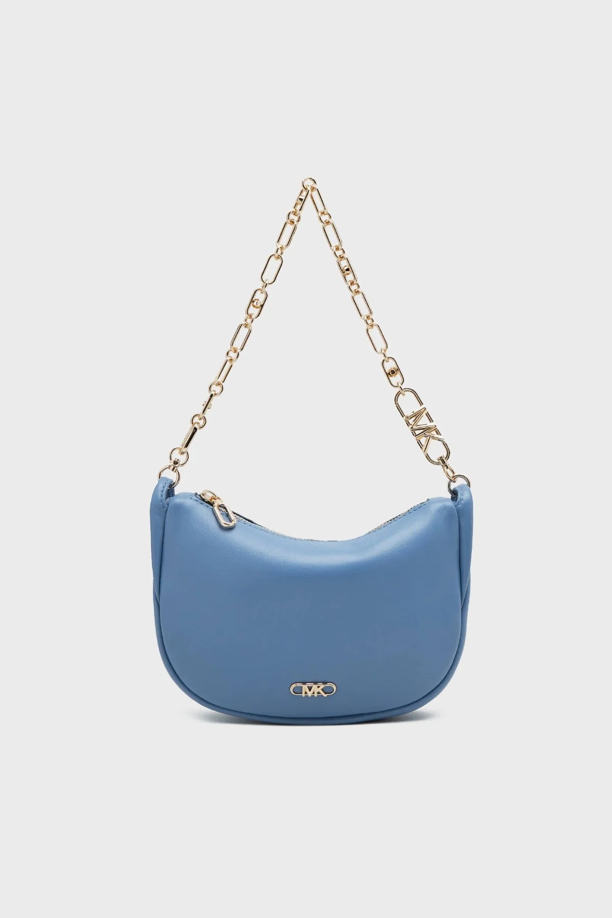 Michael Kors Logolu Zincir Askılı 32H3G8NC1L457 Bayan Çanta 32H3G8NC1L 457 MAVİ - 1