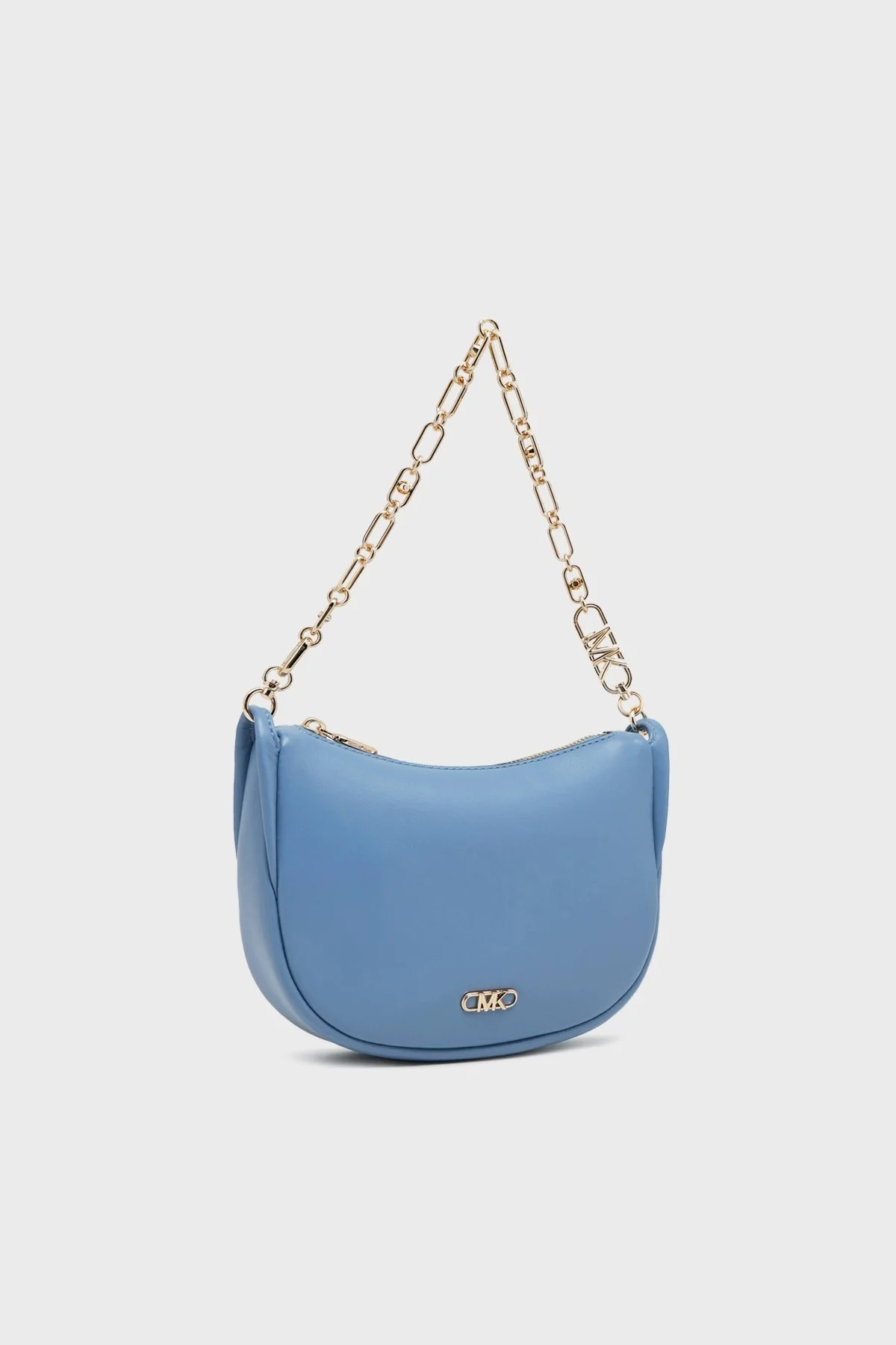 Michael Kors Logolu Zincir Askılı 32H3G8NC1L457 Bayan Çanta 32H3G8NC1L 457 MAVİ - 3