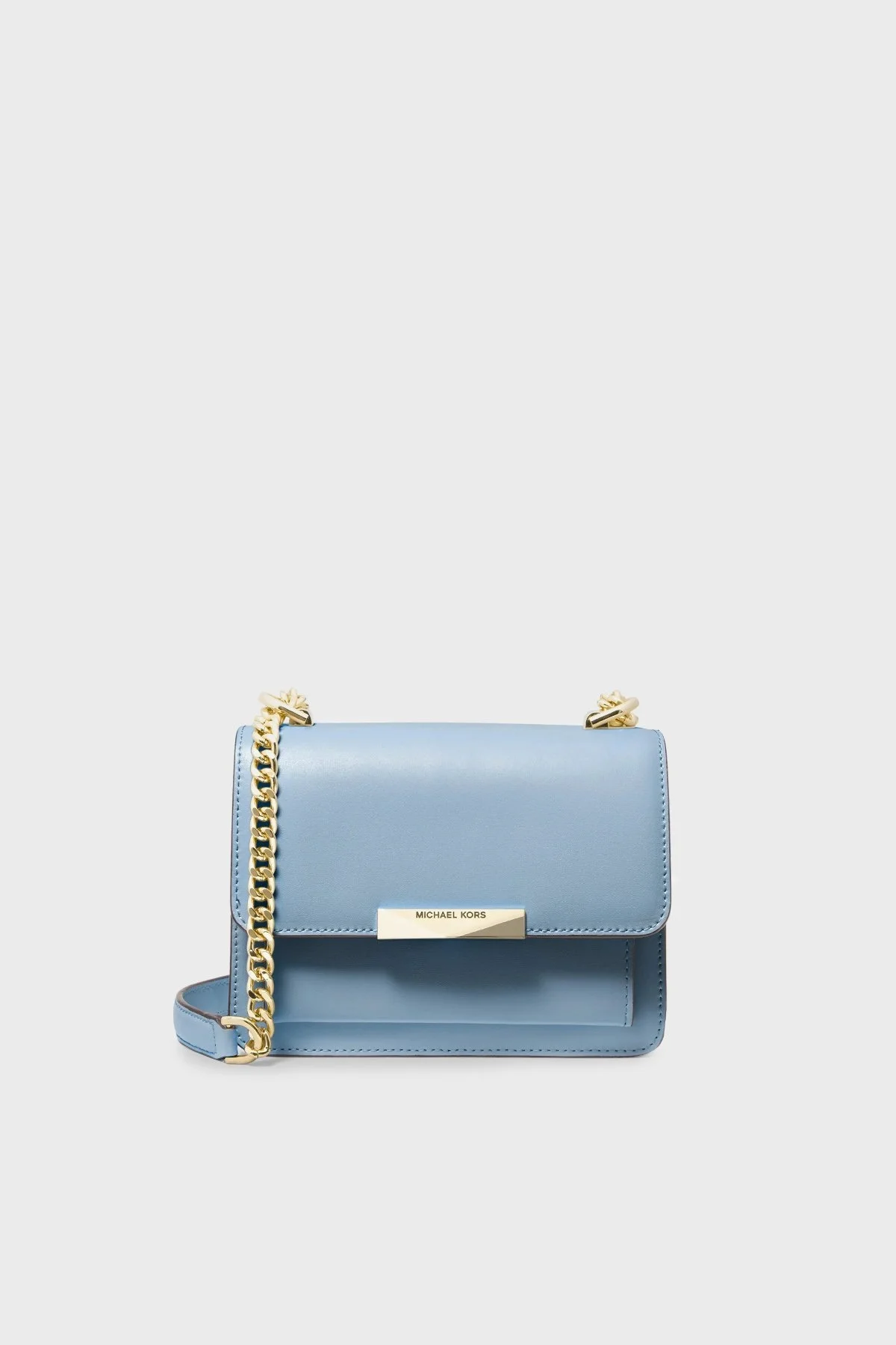 Michael Kors Logolu Zincir Askılı 32S9GJ4C0L487 Bayan Çanta 32S9GJ4C0L 487 MAVİ - 4