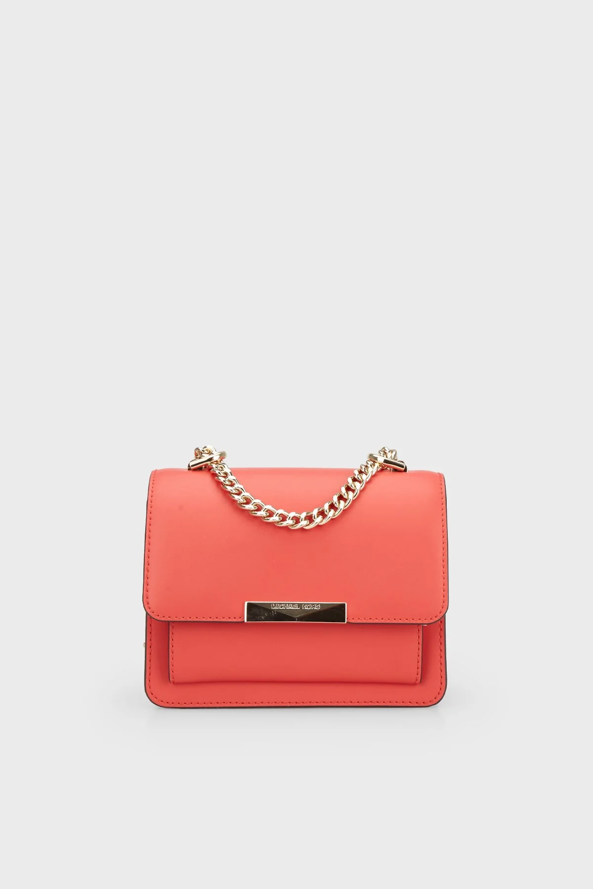 Michael Kors Logolu Zincir Askılı 32T0LJ4C0L633 Kadın Çanta 32T0LJ4C0L 633 MERCAN - 1