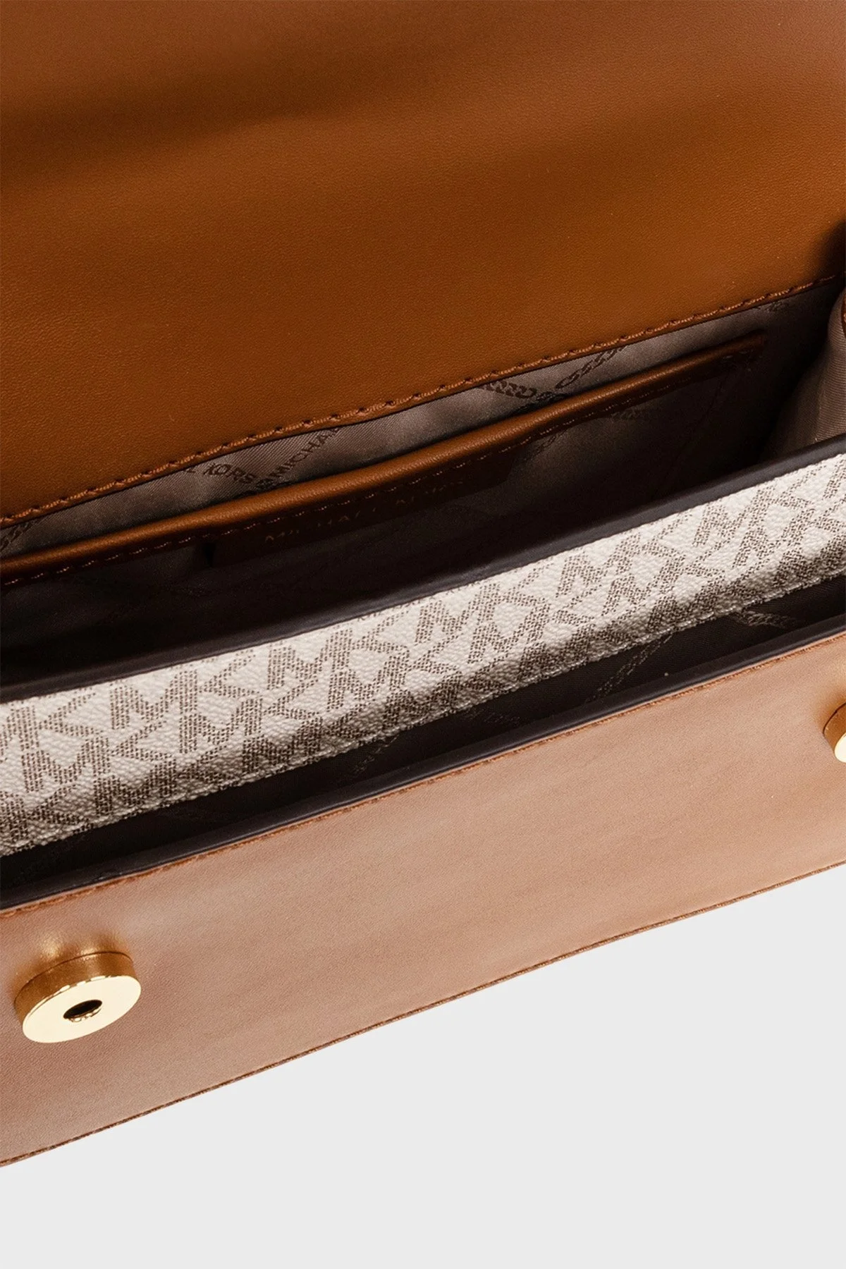 Michael Kors Logolu Zincir Askılı 30S2G7HL3B149 Bayan Çanta 30S2G7HL3B 149 KREM - 5