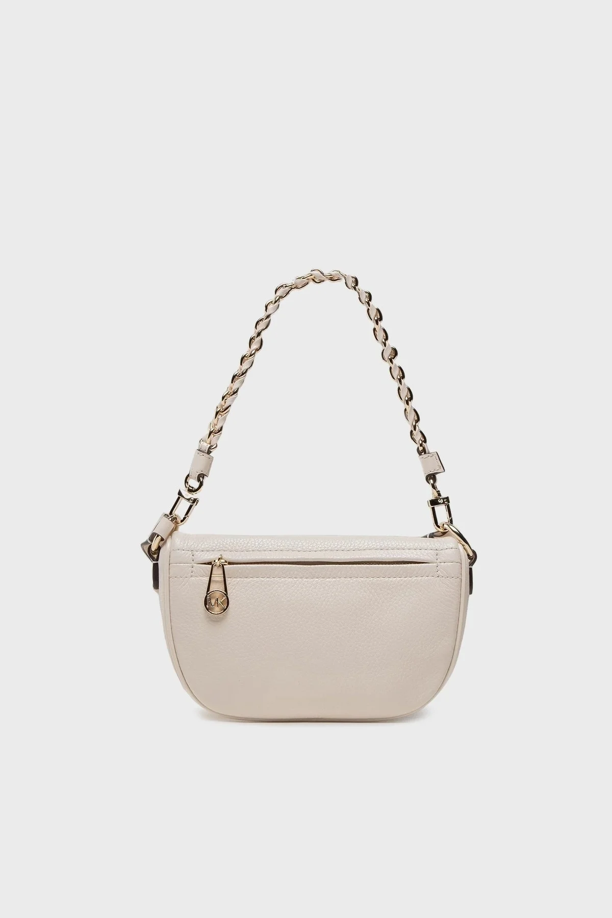 Michael Kors Logolu Zincir Askılı Deri 30S2L04M1L289 Bayan Çanta 30S2L04M1L 289 KREM - 2