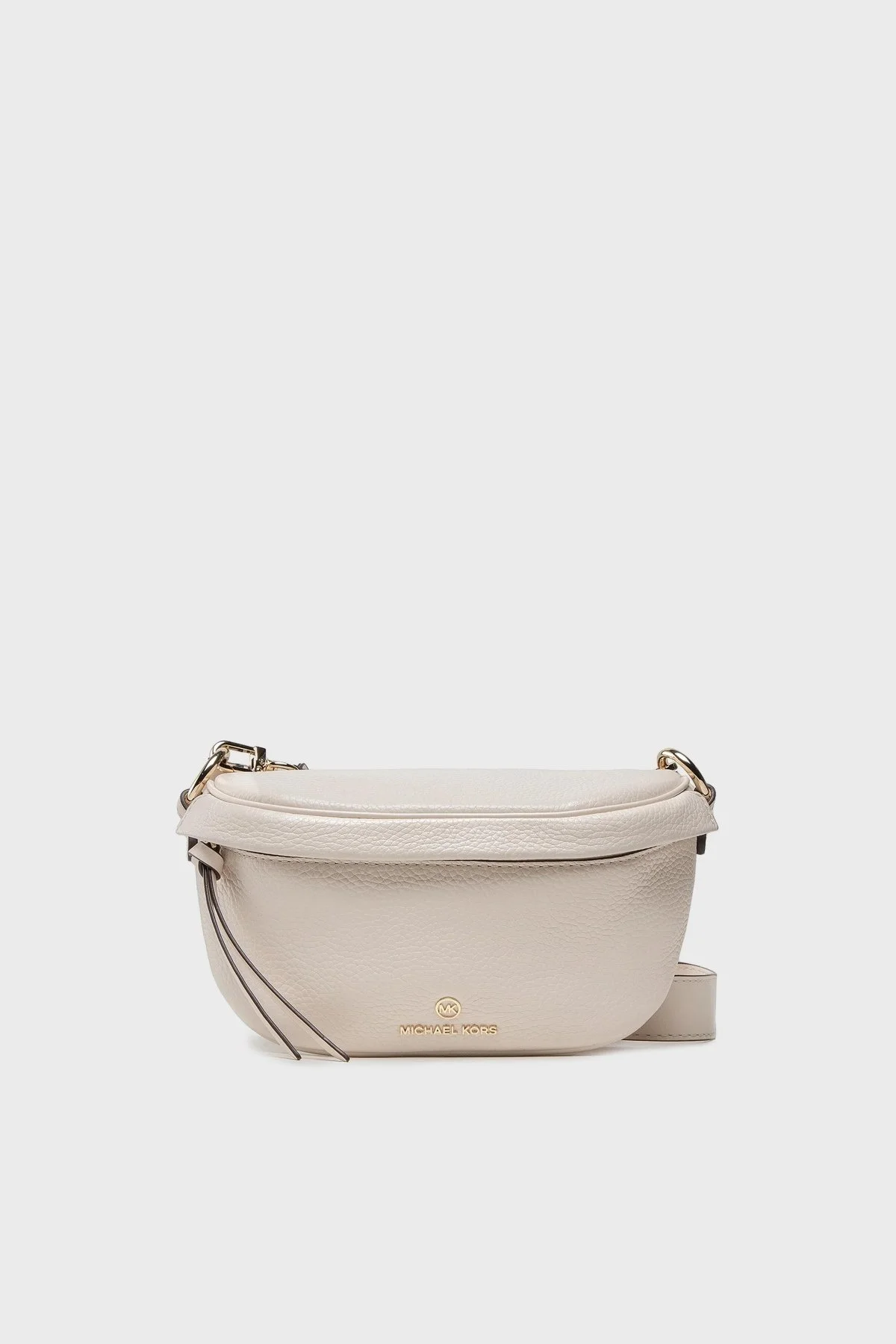 Michael Kors Logolu Zincir Askılı Deri 30S2L04M1L289 Bayan Çanta 30S2L04M1L 289 KREM - 6