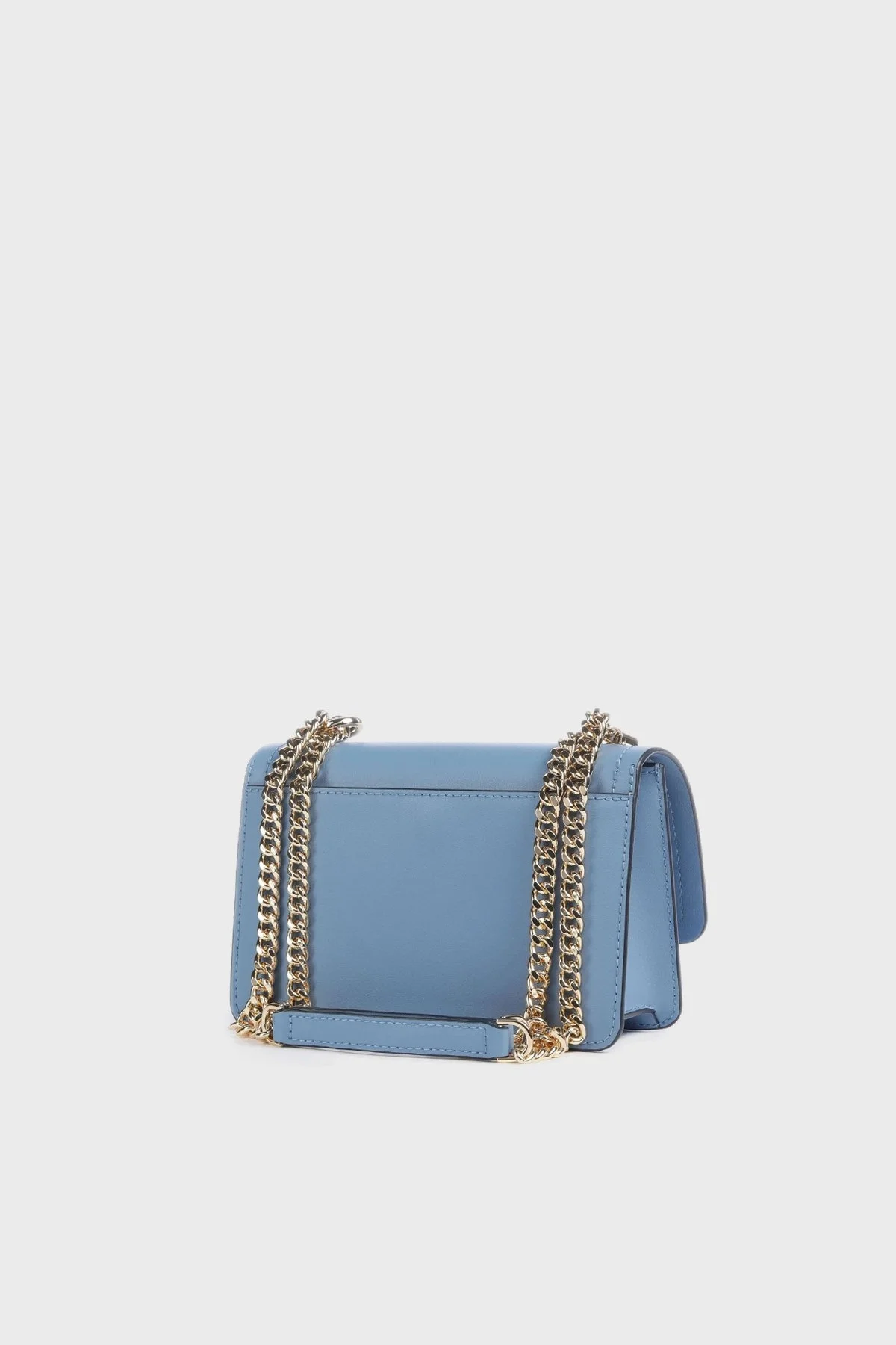 Michael Kors Logolu Zincir Askılı Deri 32S2G7HC0L457 Bayan Çanta 32S2G7HC0L 457 MAVİ - 2