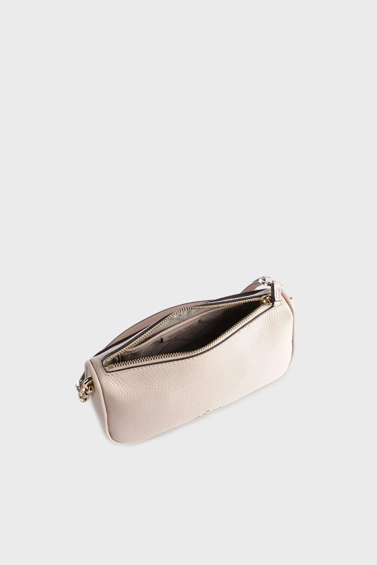 Michael Kors Logolu Zincir Askılı Deri 32T2GT9U3L187 Bayan Çanta 32T2GT9U3L 187 PUDRA - 4