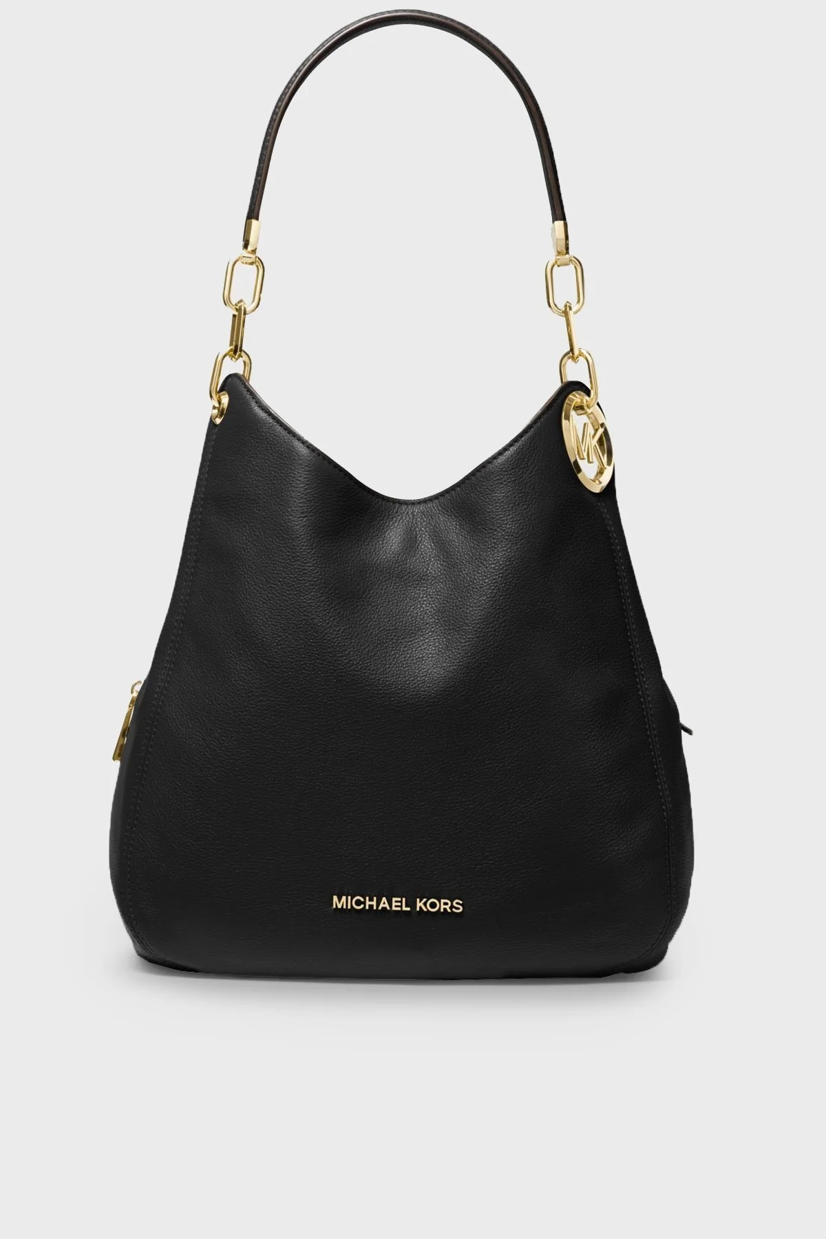 Michael Kors Logolu Zincir Askılı Hakiki Deri Lillie Bayan Çanta 30T9G0LE3L 001 SİYAH - 1