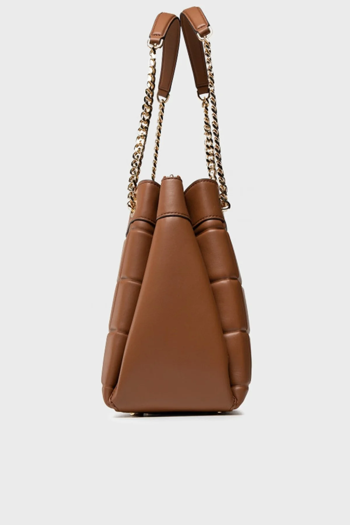 Michael Kors Logolu Zincir Askılı Hakiki Deri Susan Bayan Çanta 30F1GUSL6L 230 TABA - 6