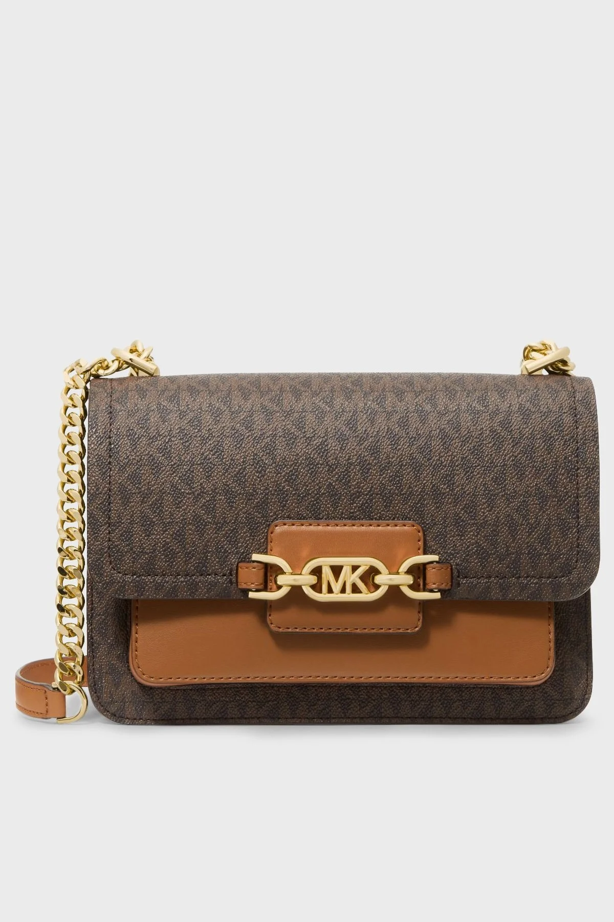 Michael Kors Logolu Zincir Askılı Heather 30S2G7HL3B252 Bayan Çanta 30S2G7HL3B 252 KAHVE - 1