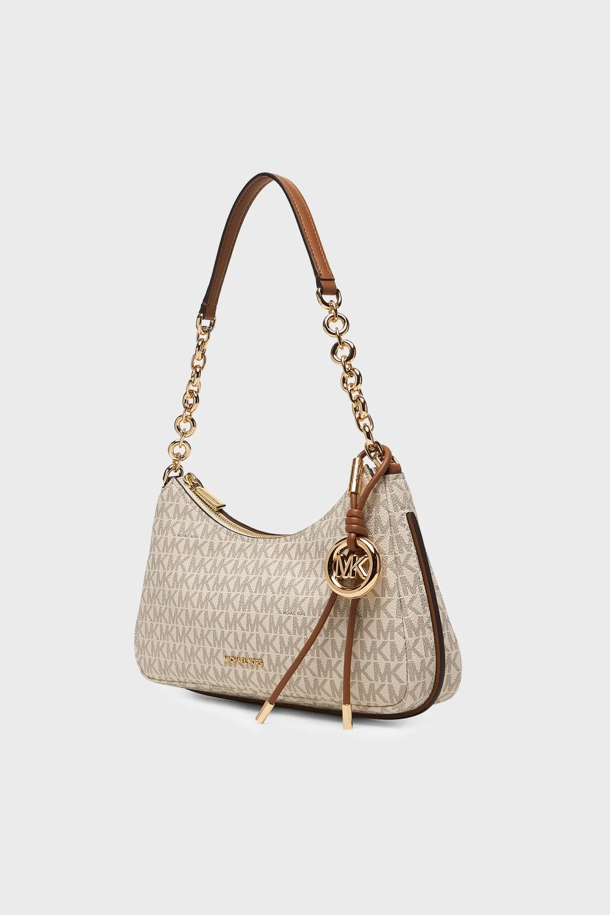 Michael Kors Logolu Zincir Askılı Kadın Çanta 32R6GY5W6B 149 EKRU - 4