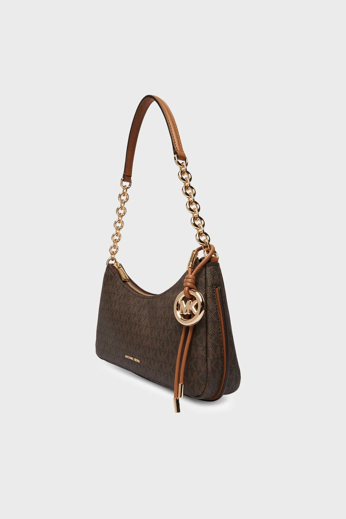 Michael Kors Logolu Zincir Askılı Kadın Çanta 32R6GY5W6B 252 KAHVE - 4