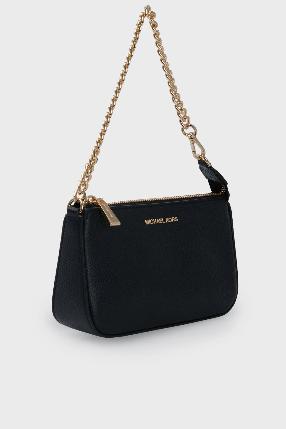 Michael Kors Logolu Zincir Askılı Pouches and Clutches Bayan Çanta 32F7GFDW6L 001 SİYAH - 2