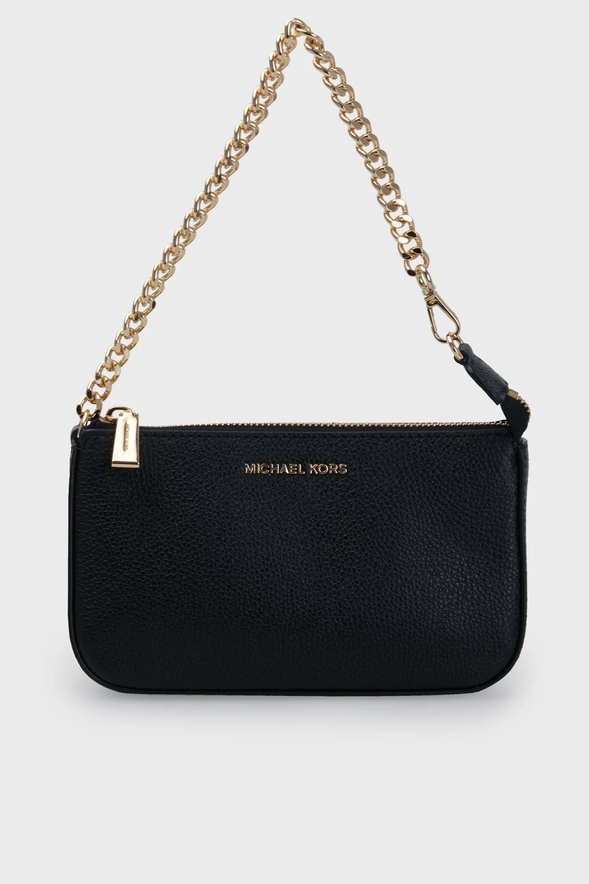 Michael Kors Logolu Zincir Askılı Pouches and Clutches Kadın Çanta 32F7GFDW6L 001 SİYAH - 1