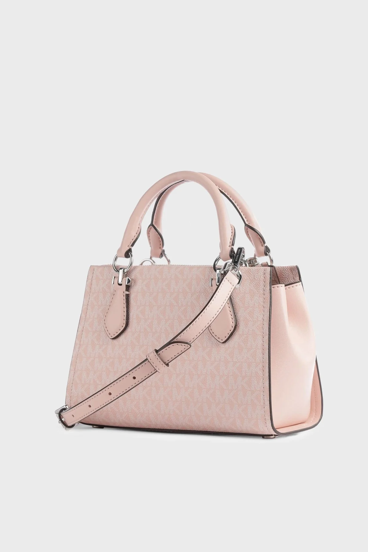 Michael Kors Marilyn Logolu Çıkarılabilir Çapraz Askılı 32T2S6AC1V650 Bayan Çanta 32T2S6AC1V 650 PUDRA - 2