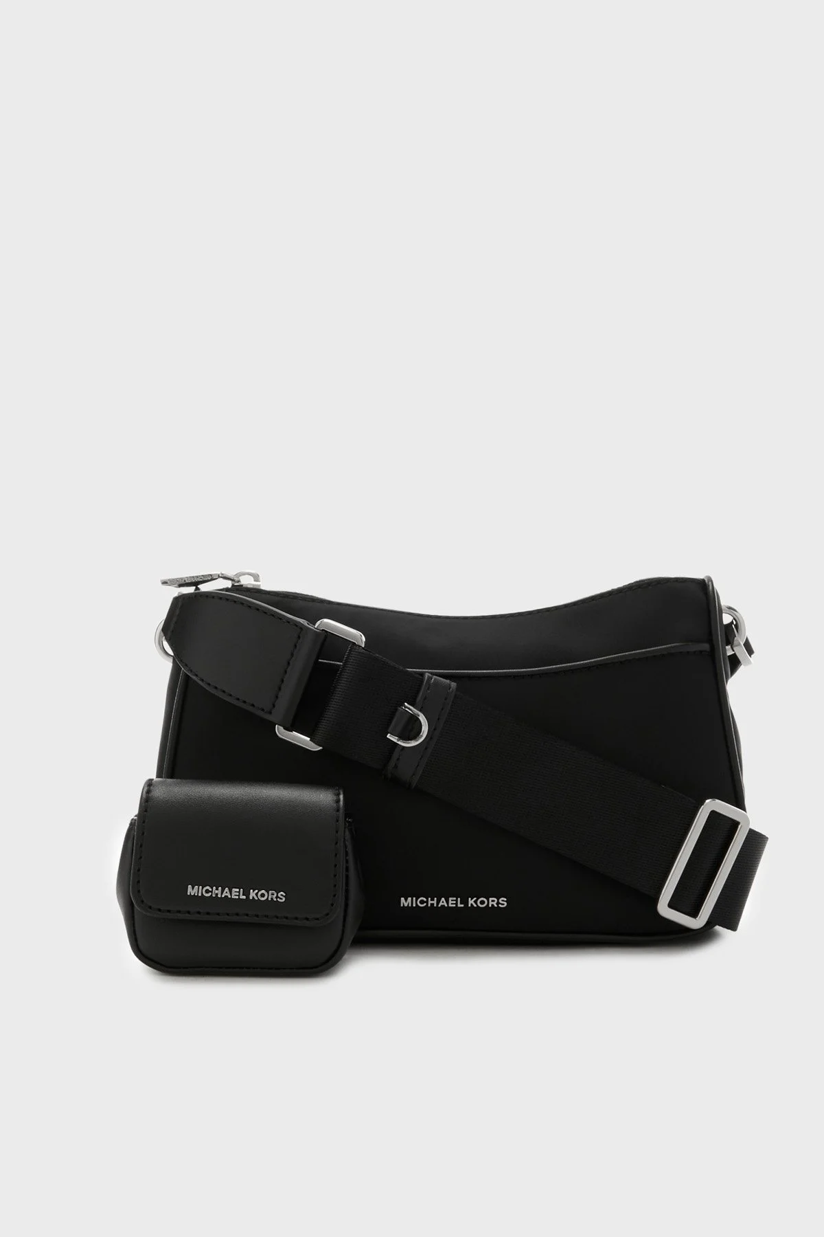 Michael Kors Mini Ek Bölümlü Ayarlanabilir Omuz Askılı 32R3SJ6C8C001 Kadın Çanta 32R3SJ6C8C 001 SİYAH - 1