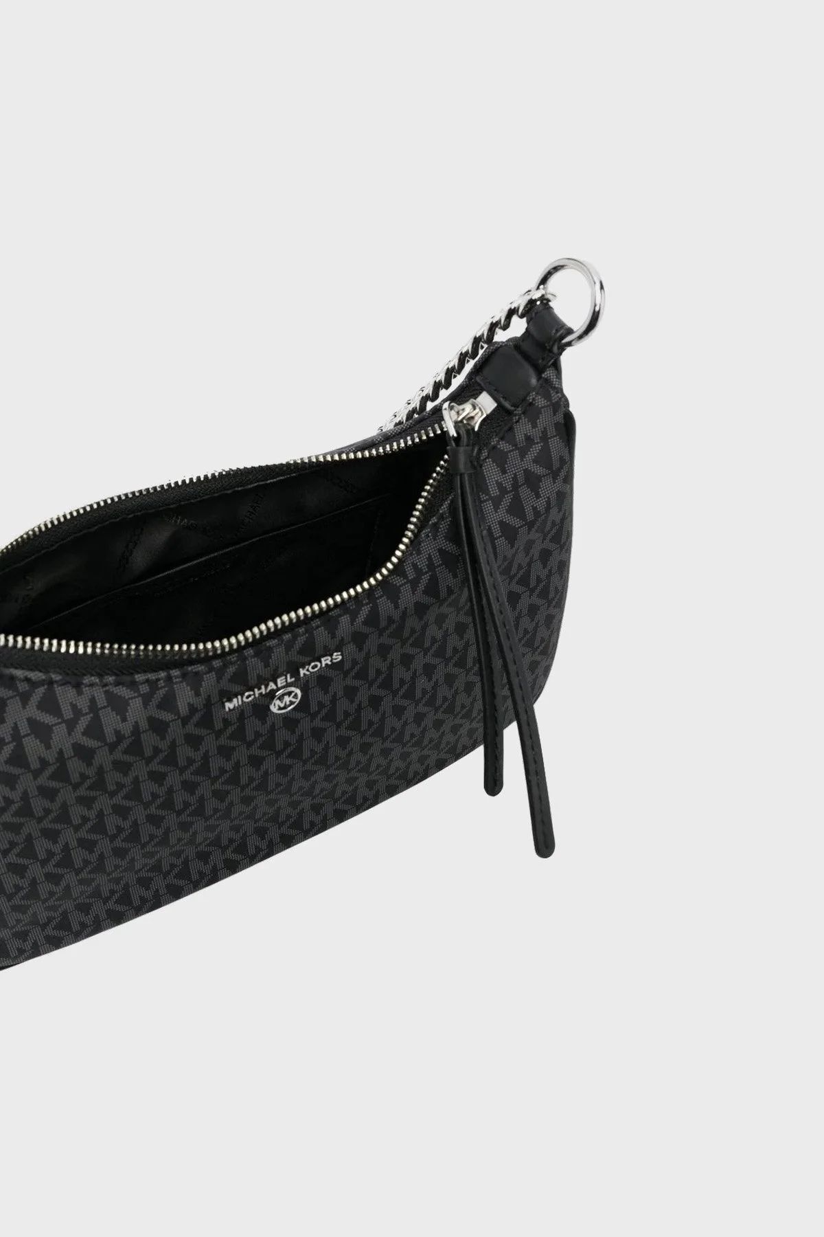 Michael Kors Monogram Baskılı Çift Kulplu Jet Set Charm 32R3ST9C8B001 Bayan Çanta 32R3ST9C8B 001 SİYAH - 5