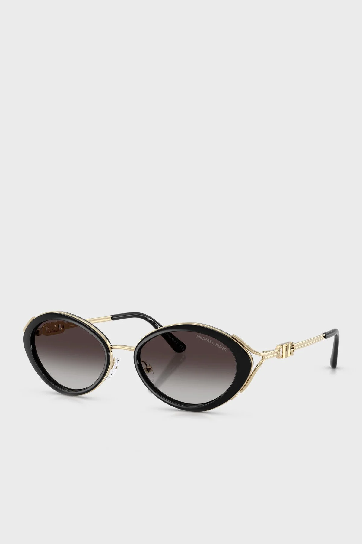 Michael Kors Oval Güneş 0MK117930058G53 Kadın Gözlük 0MK1179 30058G 53 Siyah - 1